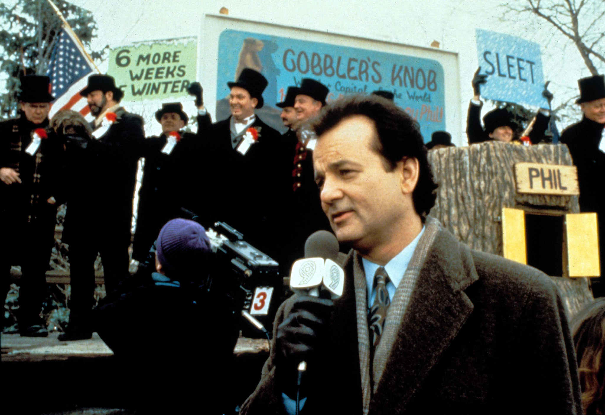 a scene from groundhog day