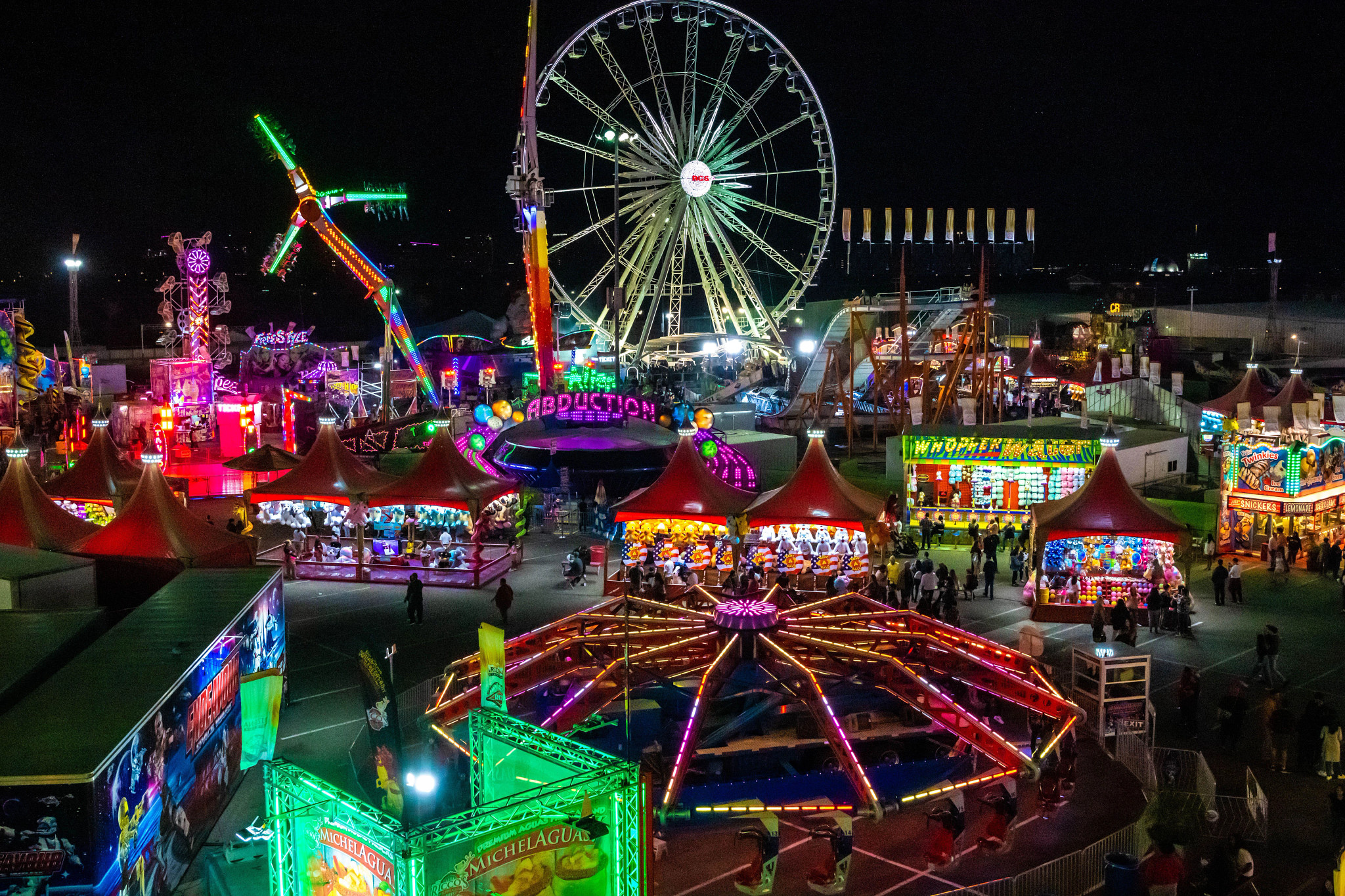 aerial view of Arizona State Fair