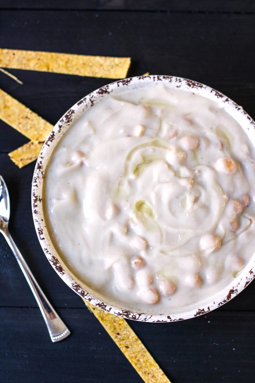 cauliflower chickpea soup