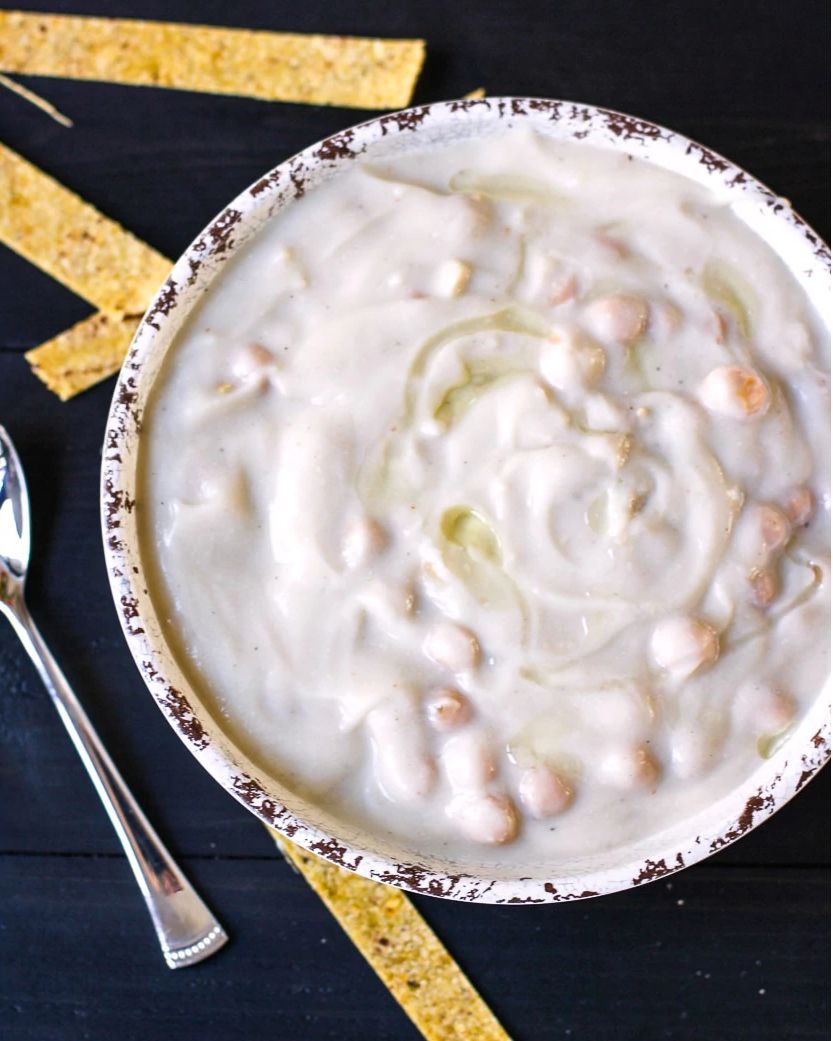 cauliflower chickpea soup cauliflower chickpea soup