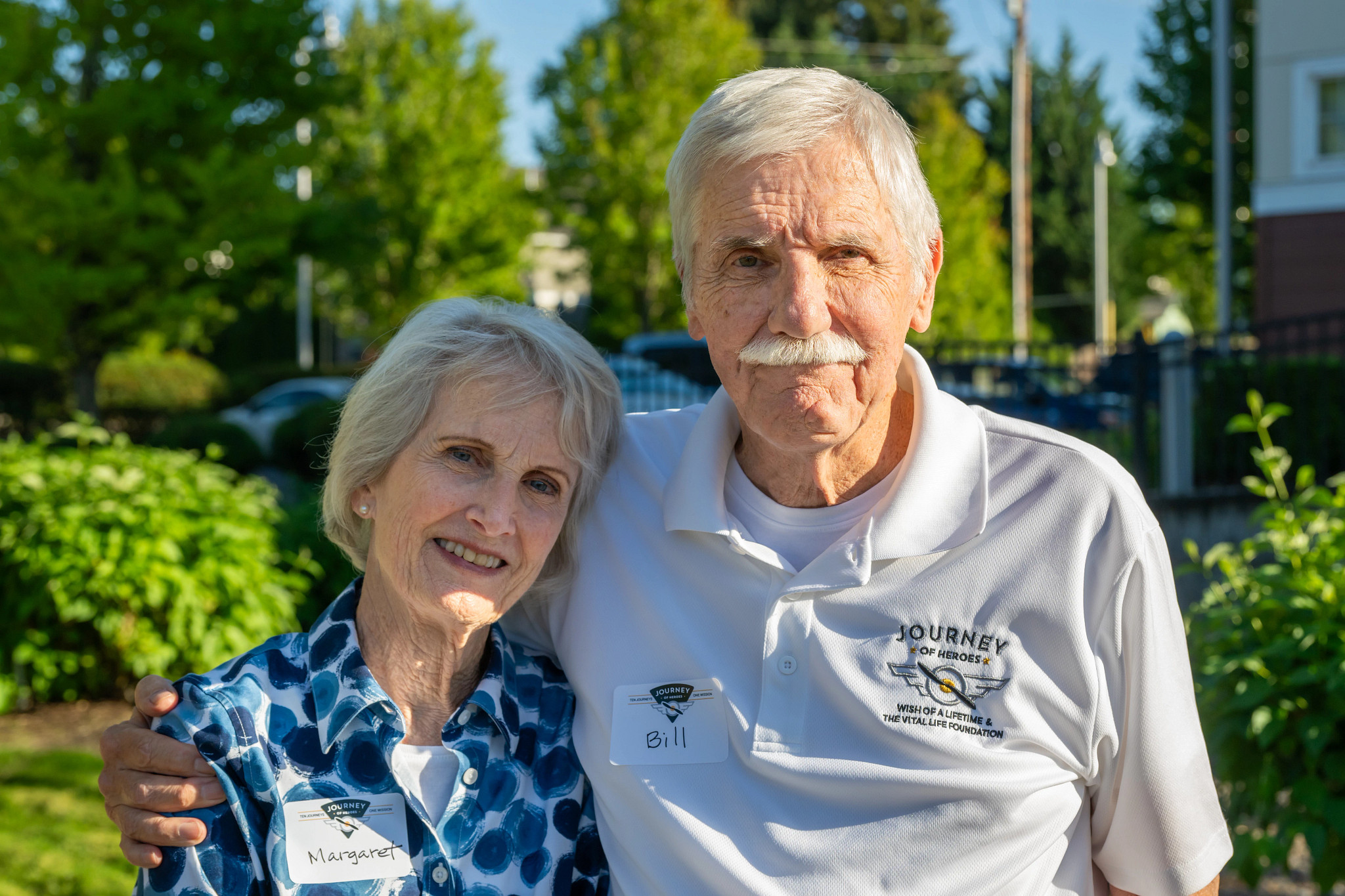 Bill Middleton and Margaret Middleton.