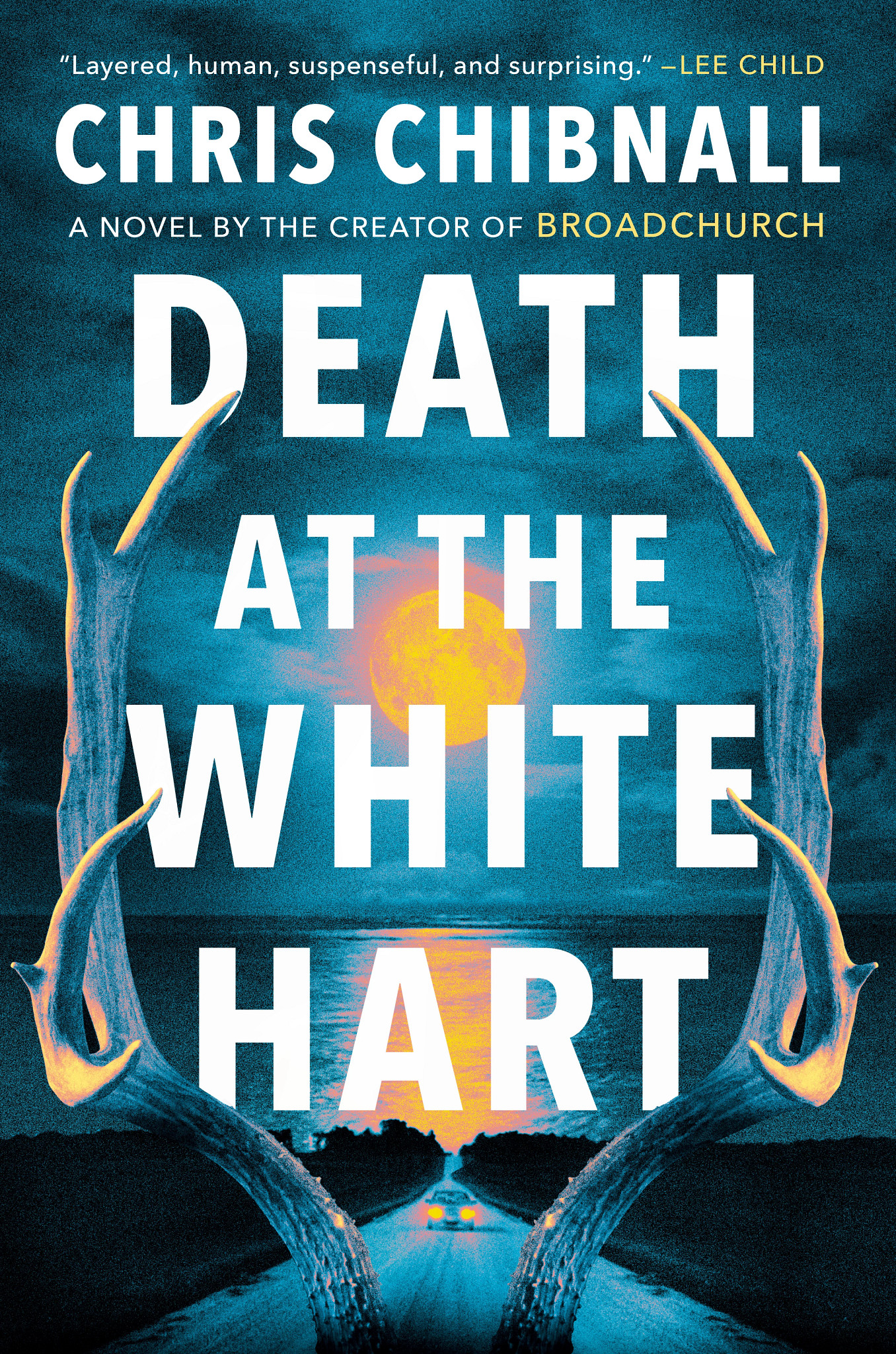 the cover of the book 'Death at the White Hart'