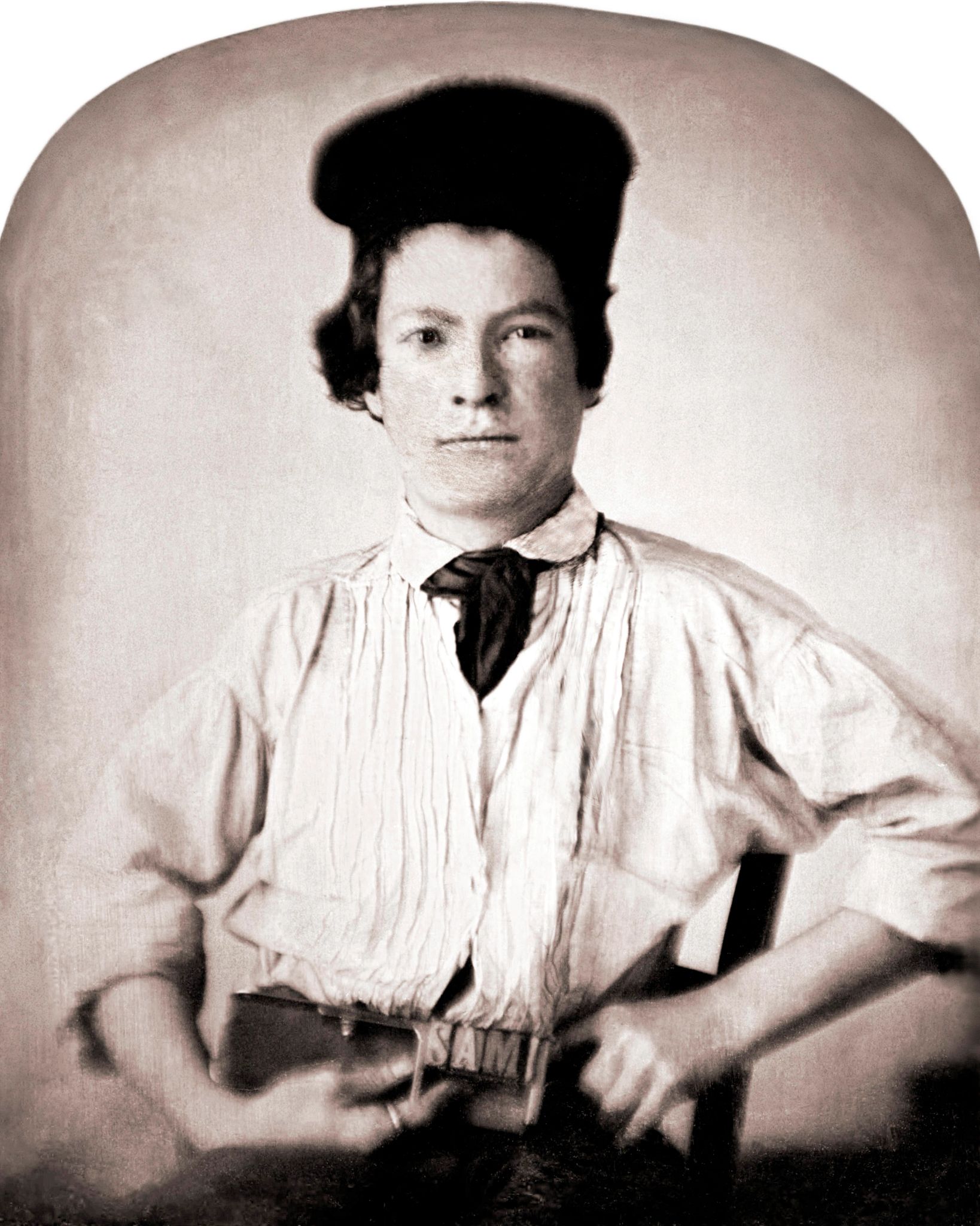 13 Fascinating Facts About Mark Twain Mark Twain as a 15-year-old, holding printing tools