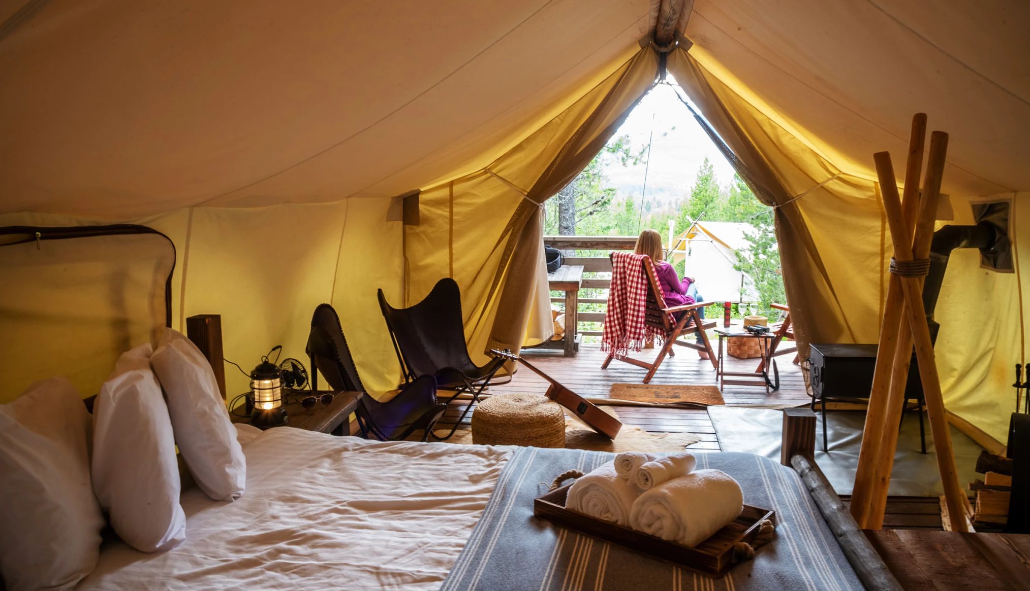 7 glamping spots near national parks for older adults