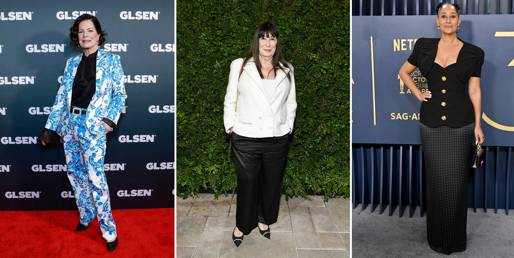 Marcia Gay Harden, Anjelica Huston and Tracee Ellis Ross