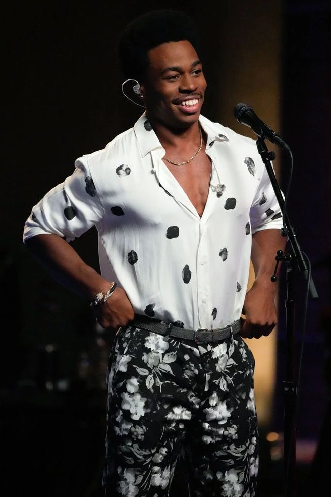The Voice contestant Nathan Chester The Voice contestant Nathan Chester smiling during the Season 25 Pretaped Playoffs
