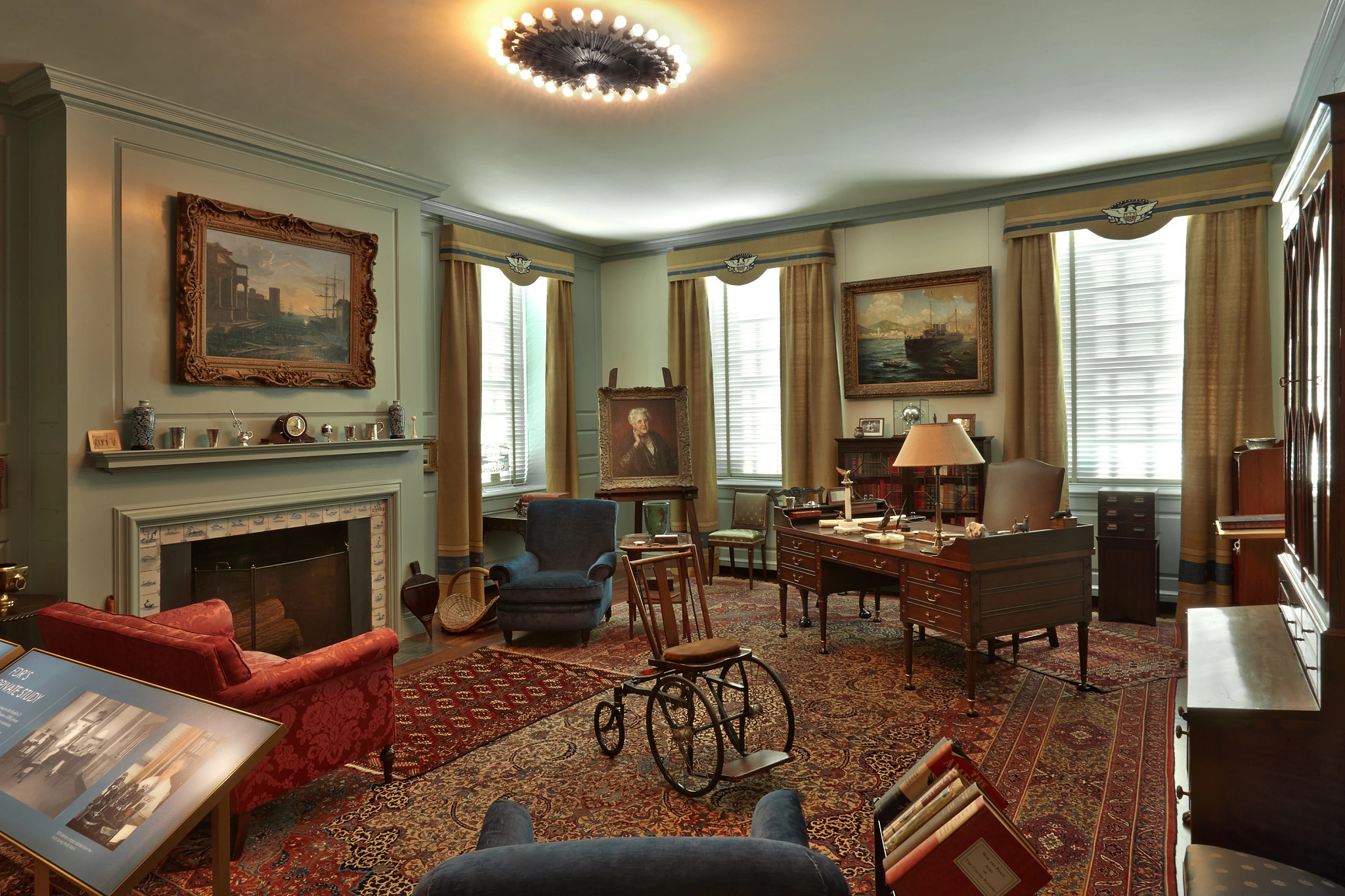 Franklin D. Roosevelt’s study