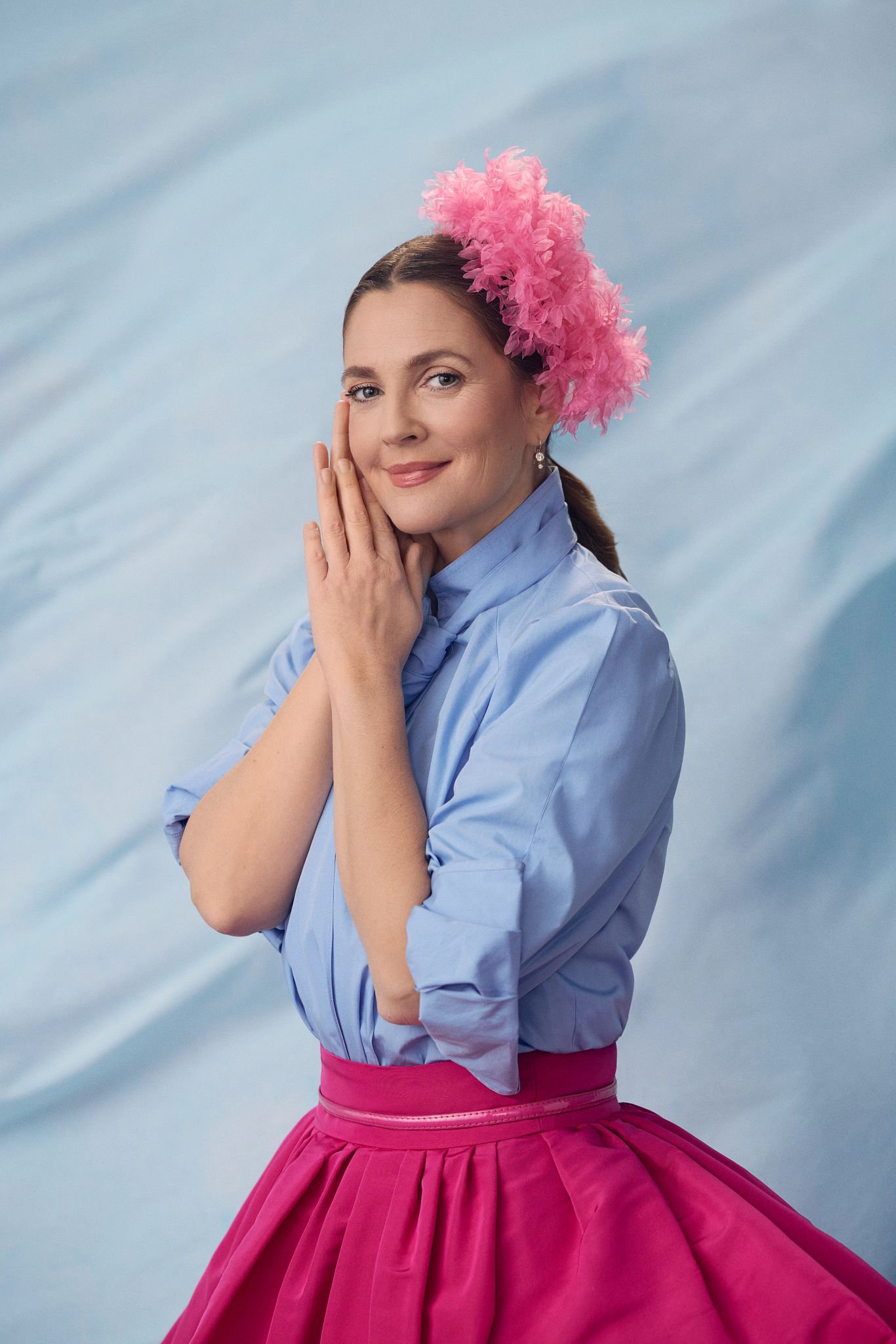 Drew Barrymore fotografiada por Ramona Rosales en la Ciudad de Nueva York el 14 de noviembre del 2024.