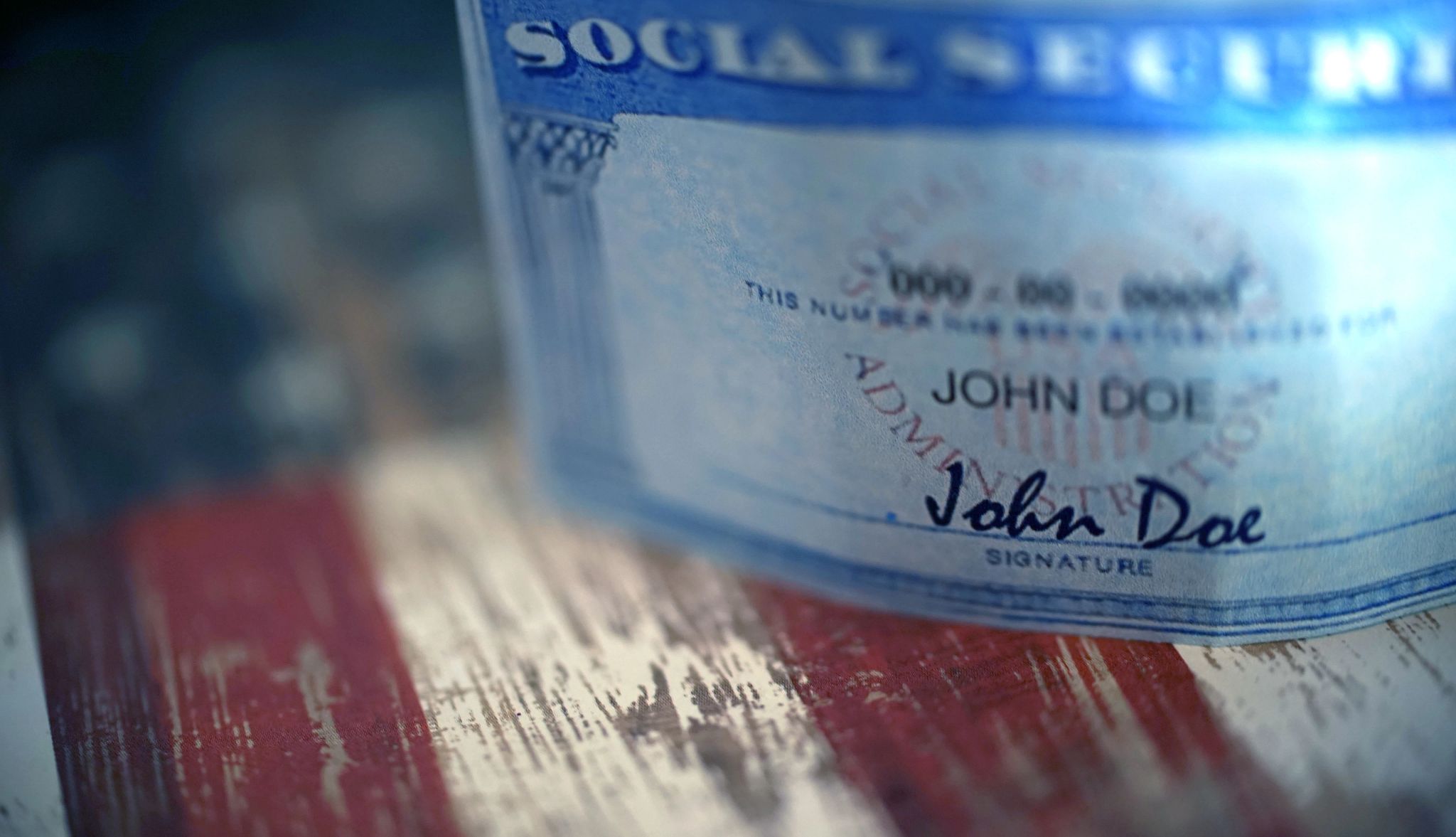 A photo of a social security guard A photo of a social security guard
