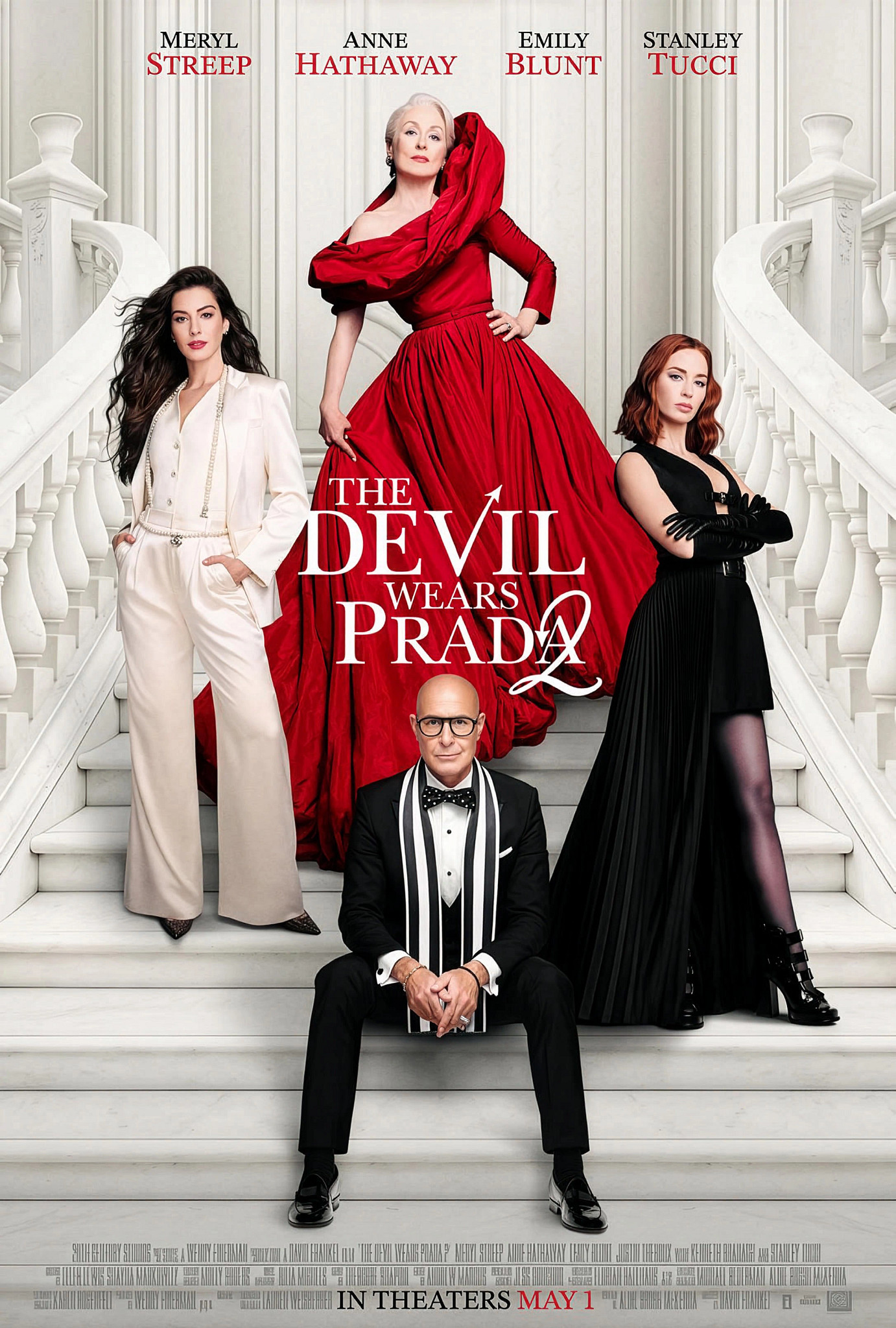 A movie poster for The Devil Wears Prada 2