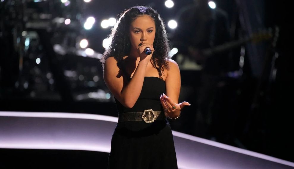 The Voice contestant Serenity Arce during the The Knockouts Premiere episode of Season 25