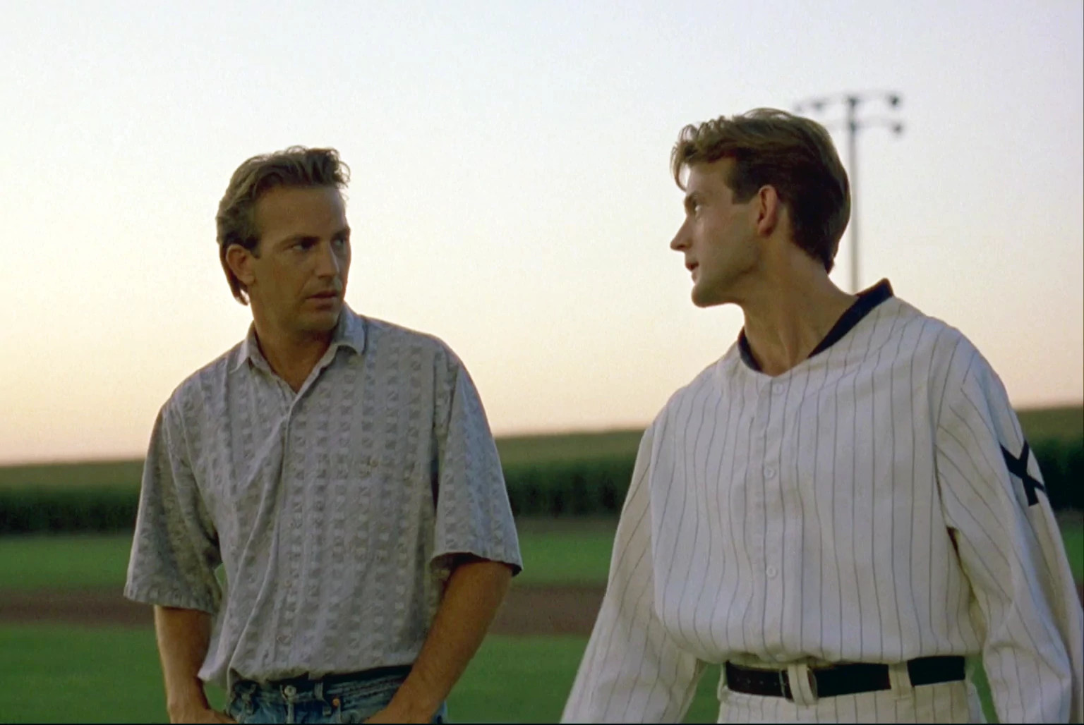 Kevin Costner en "Field of Dreams".