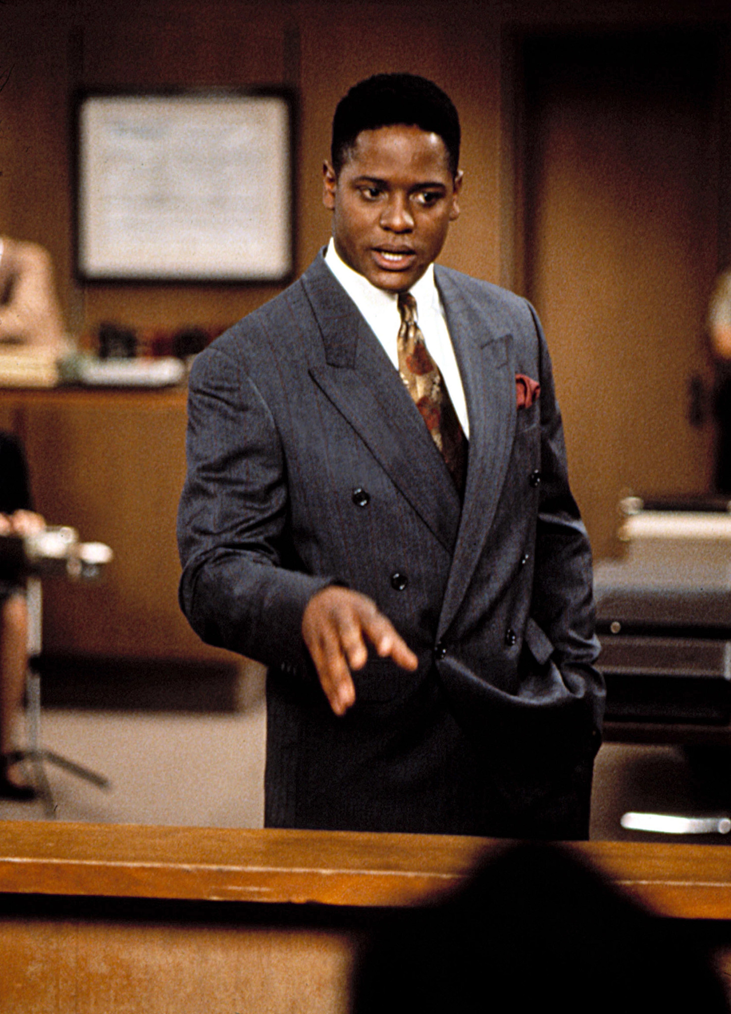 Blair Underwood in a scene from L A Law