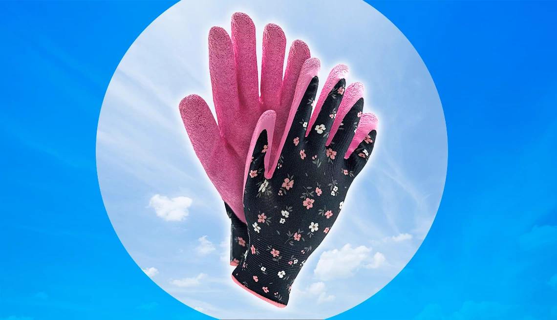 guantes de jardinería