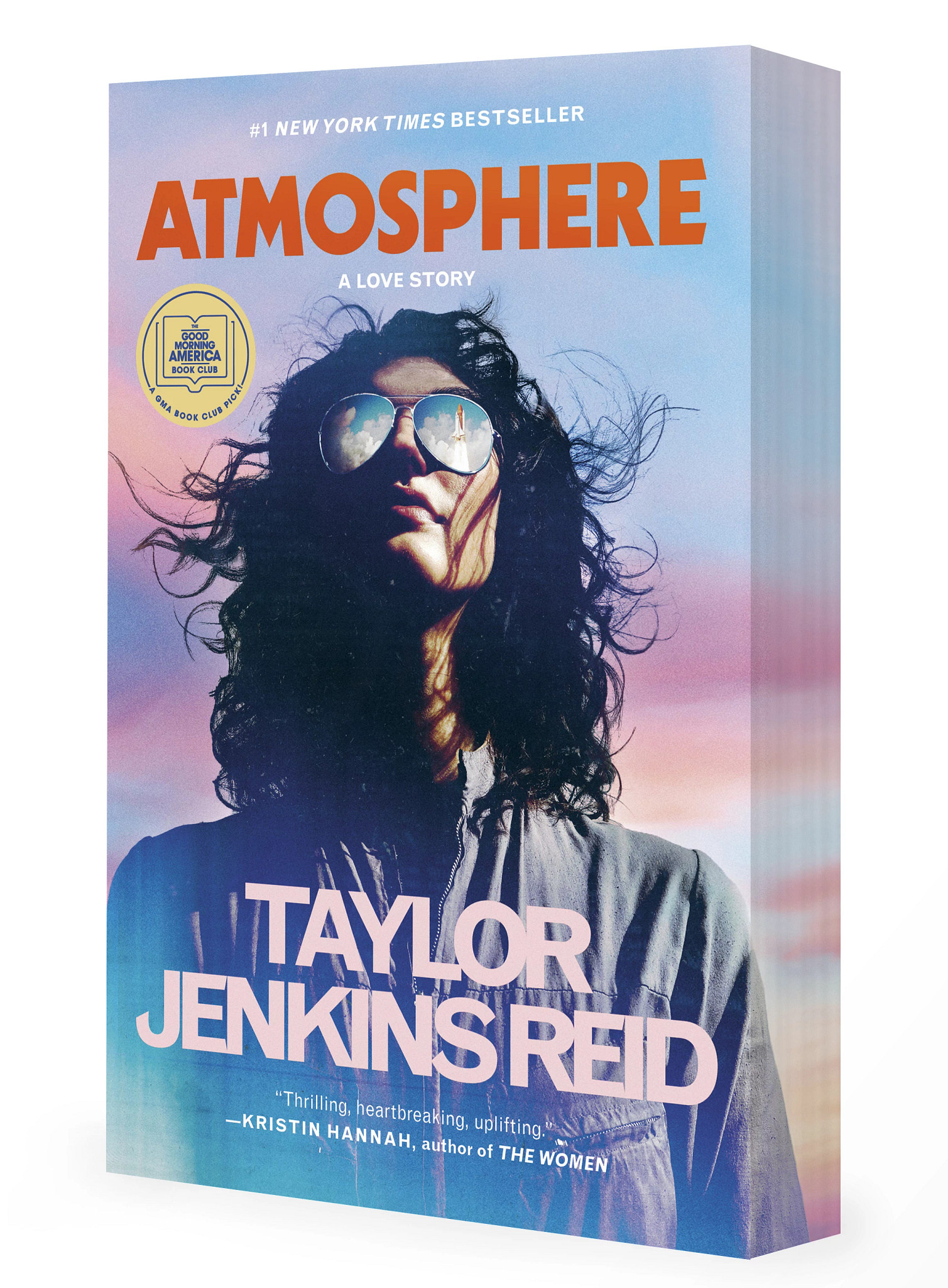 the cover of the novel Atmosphere.