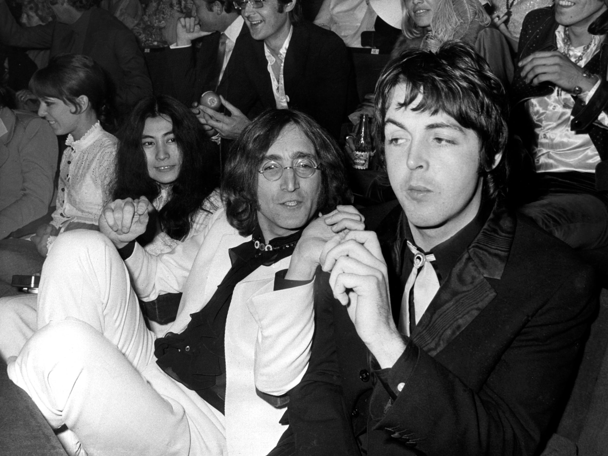 Ono, John Lennon and Paul McCartney Ono, John Lennon and Paul McCartney