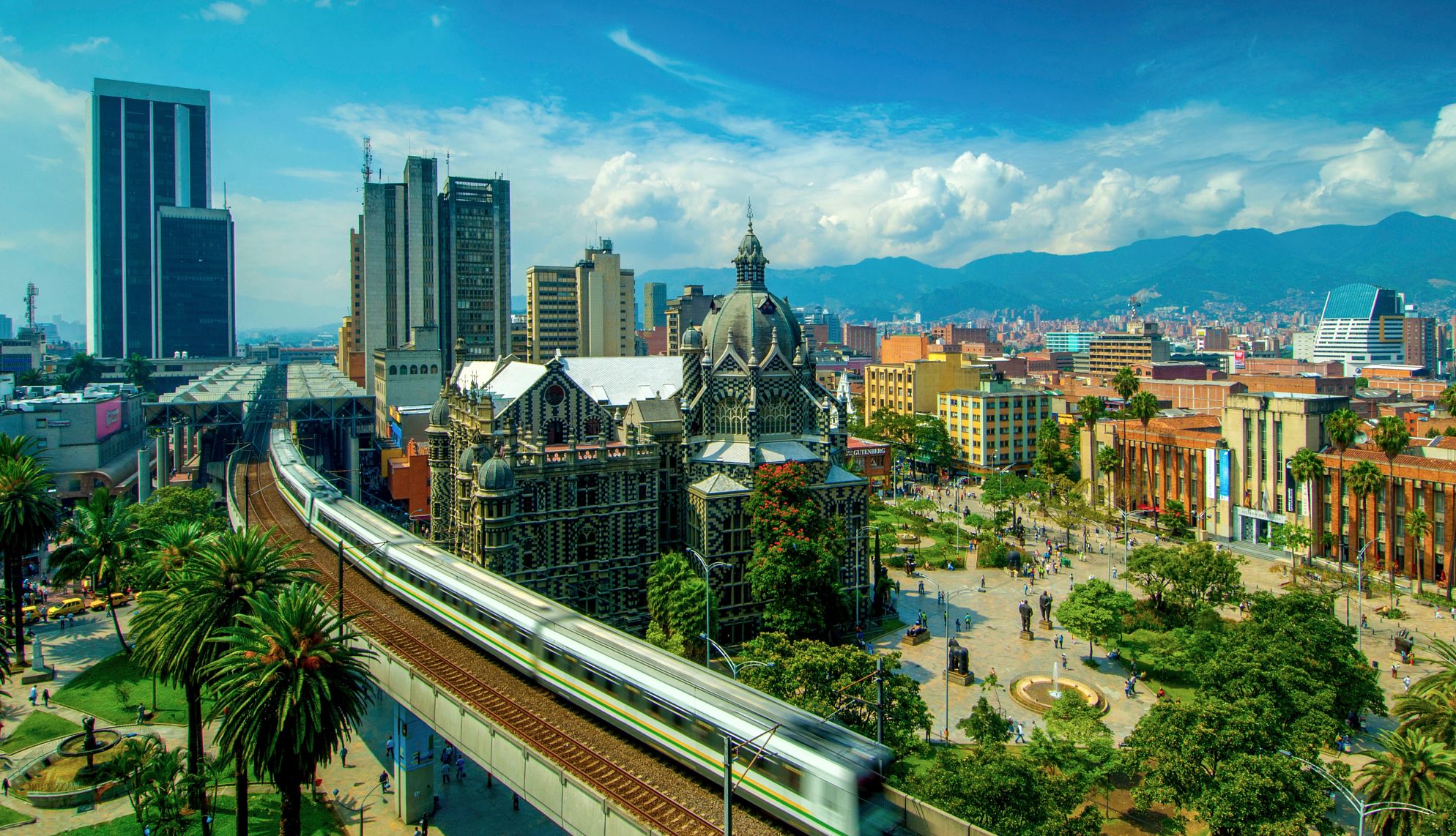 Great Affordable Places to Retire Abroad The elevated Medellin Metro