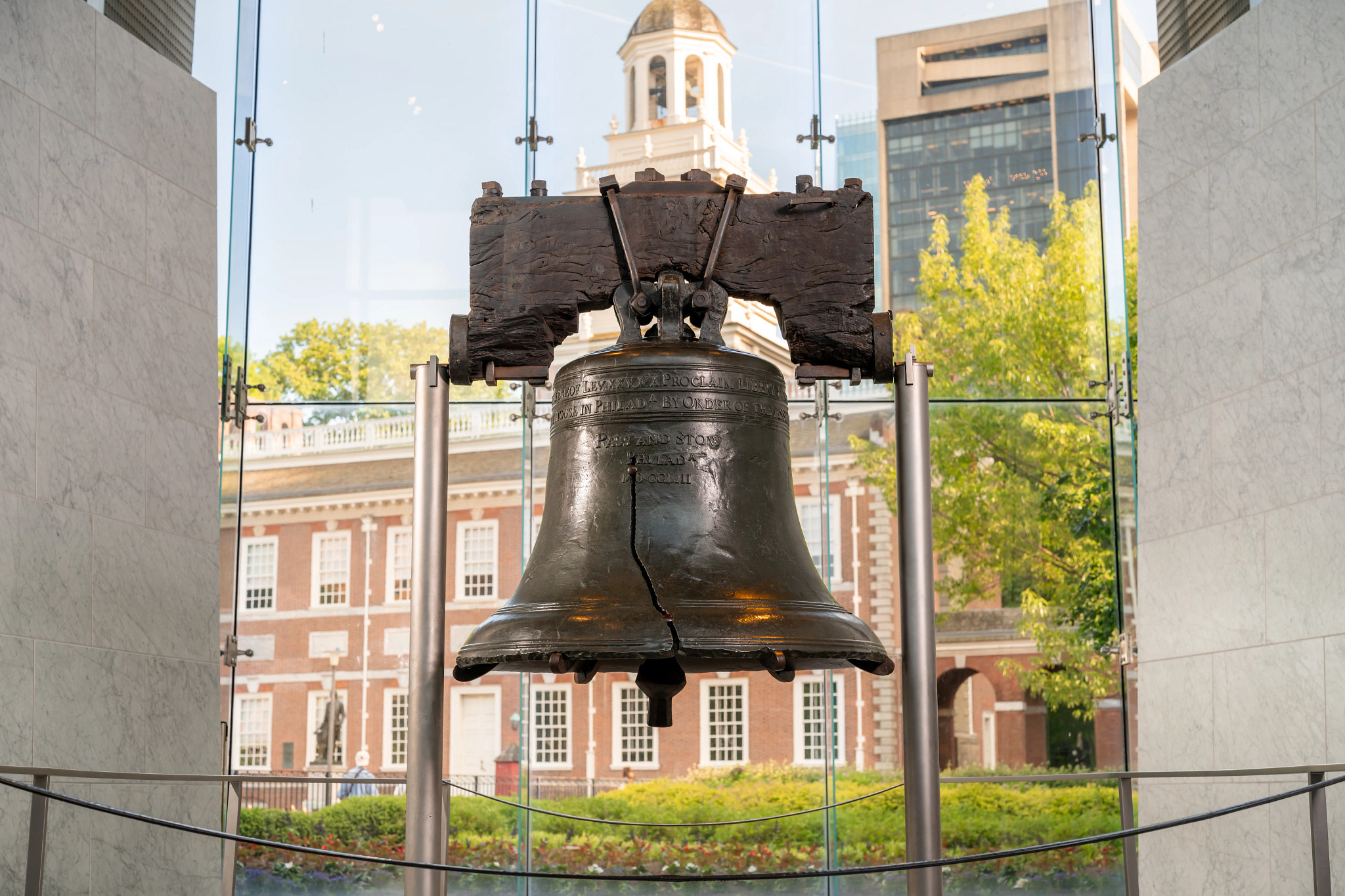 The Liberty Bell in Philadelphia