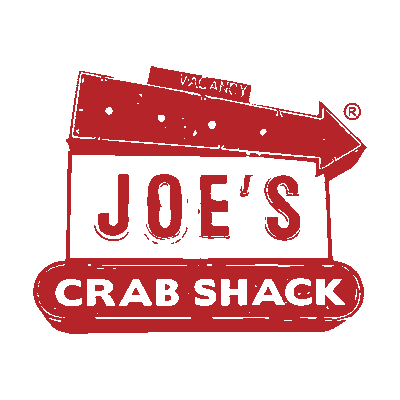 Joe's Crab Shack Joe's Crab Shack red and gray logo