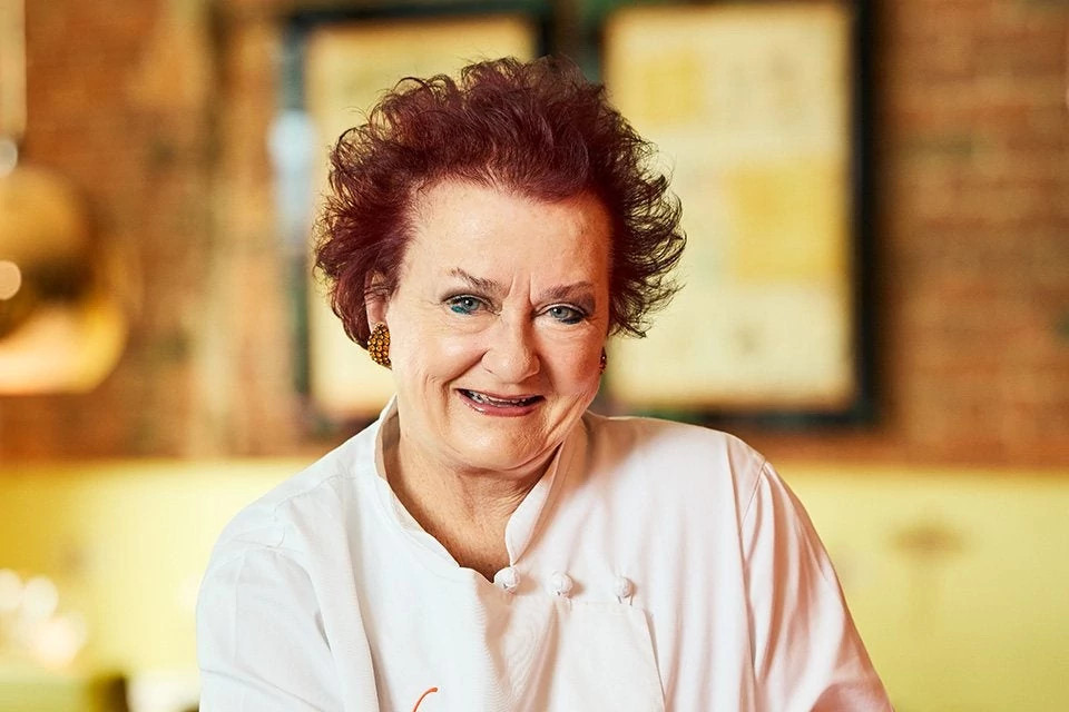 Chef Lydia Shire posing for a picture