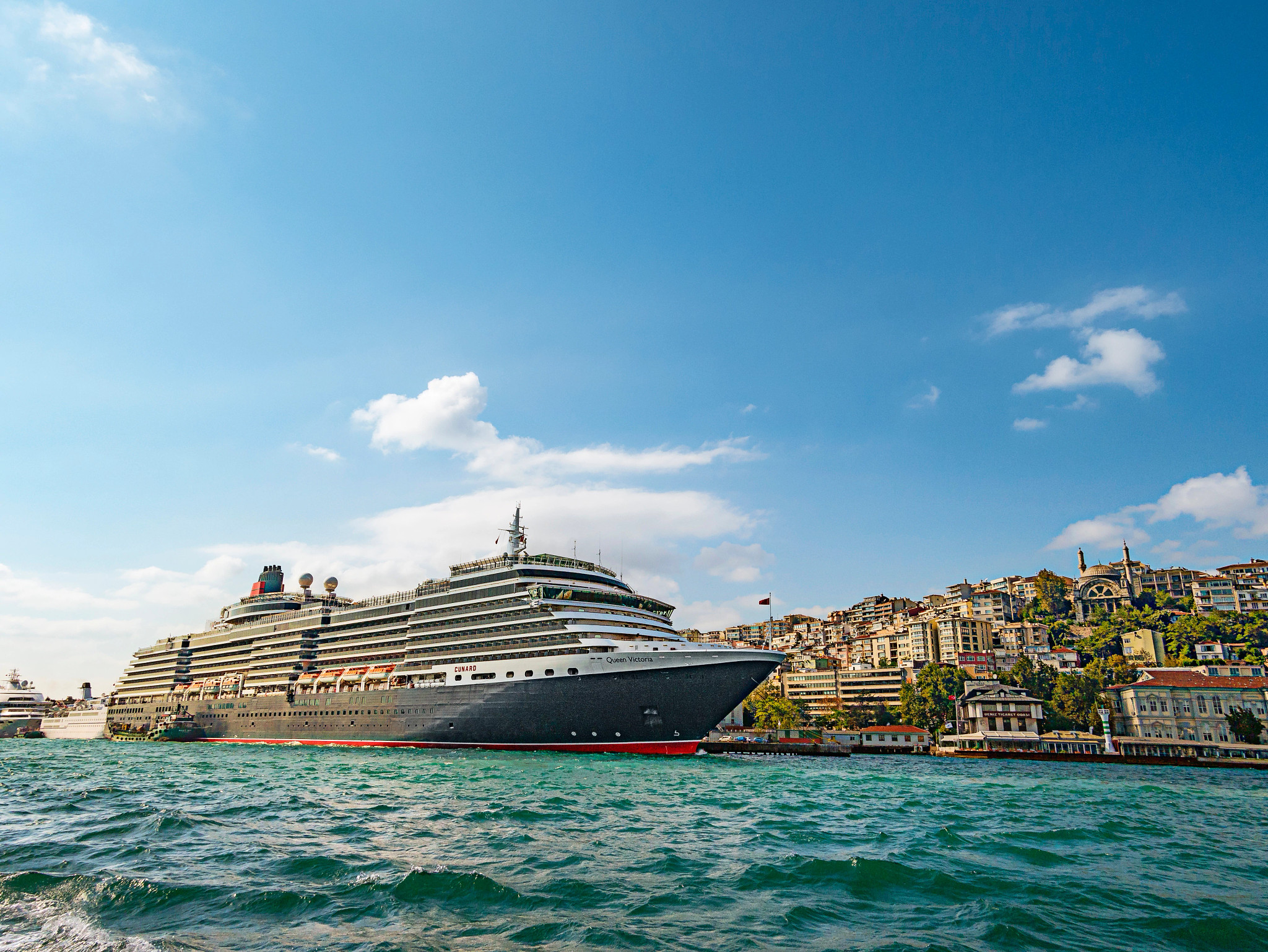 a cruise ship in Israel