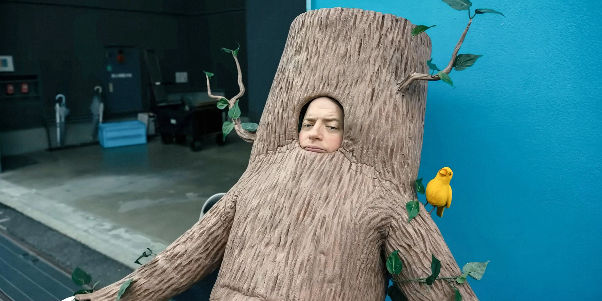 Brendan Fraser in a scene from Rental Family