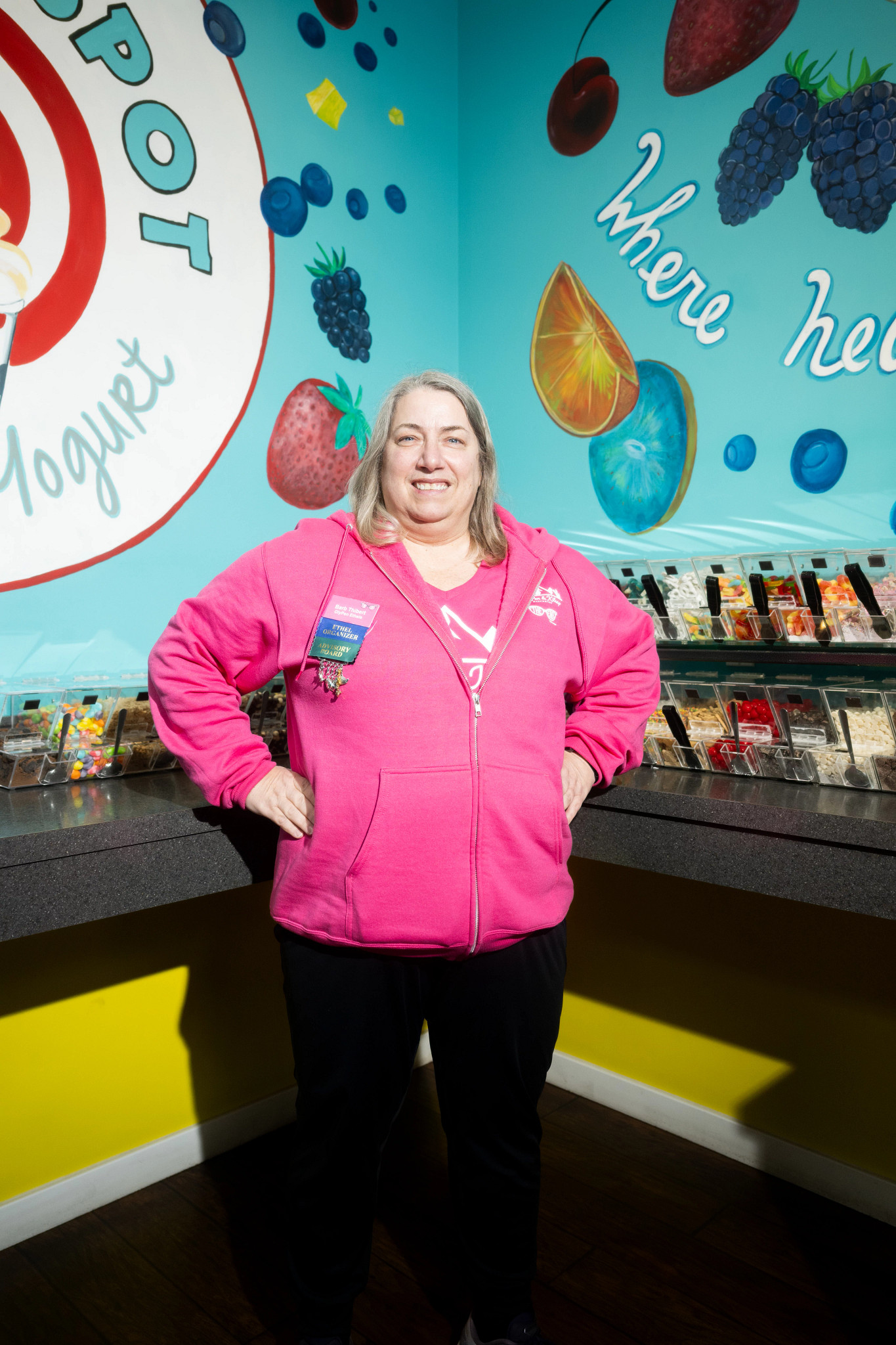 barb thibert posing for a photo with hands on hips