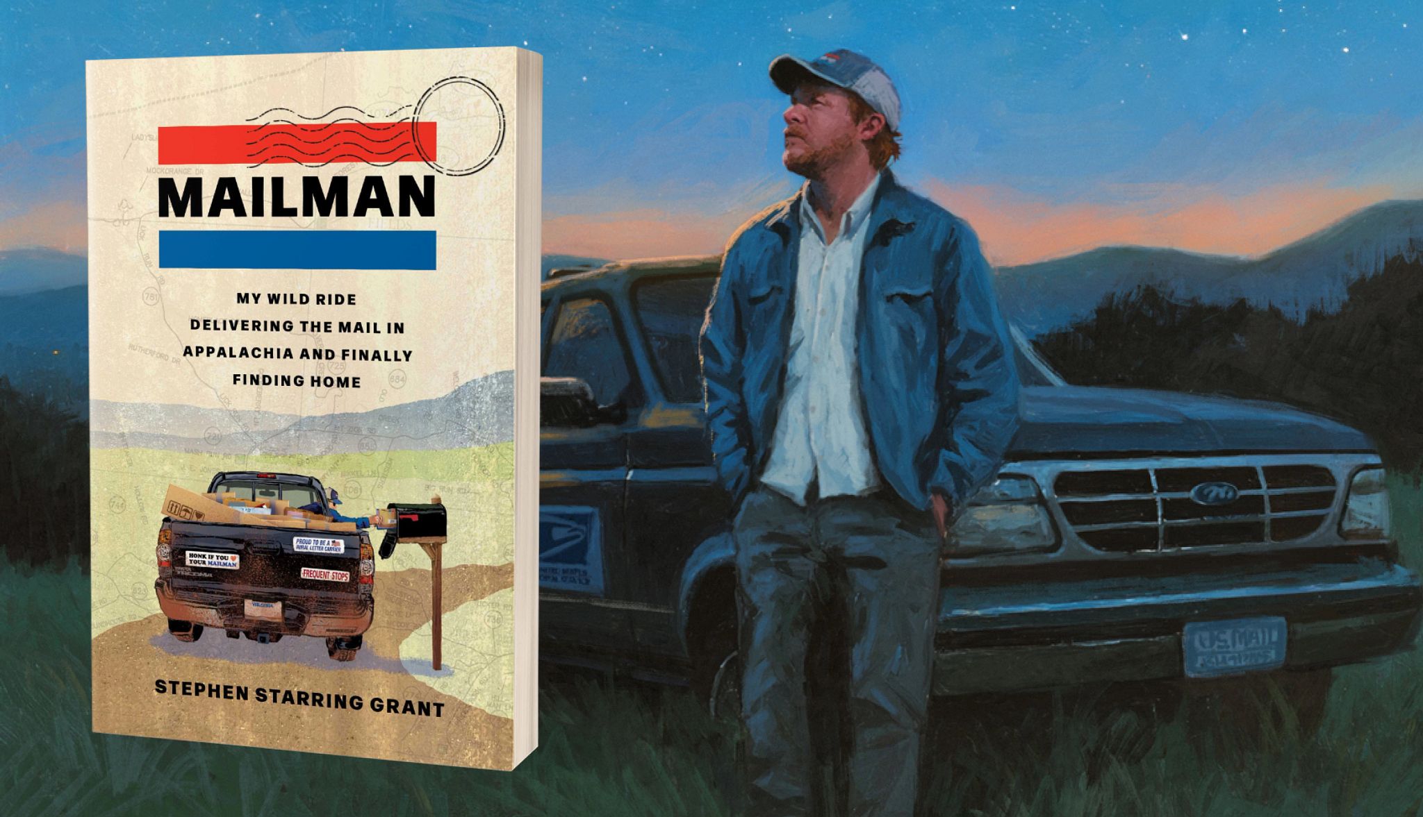 From Marketing Consultant to U.S. Mailman the cover of the book 'Mailman: My Wild Ride Delivering the Mail in Appalachia and Finally Finding Home'