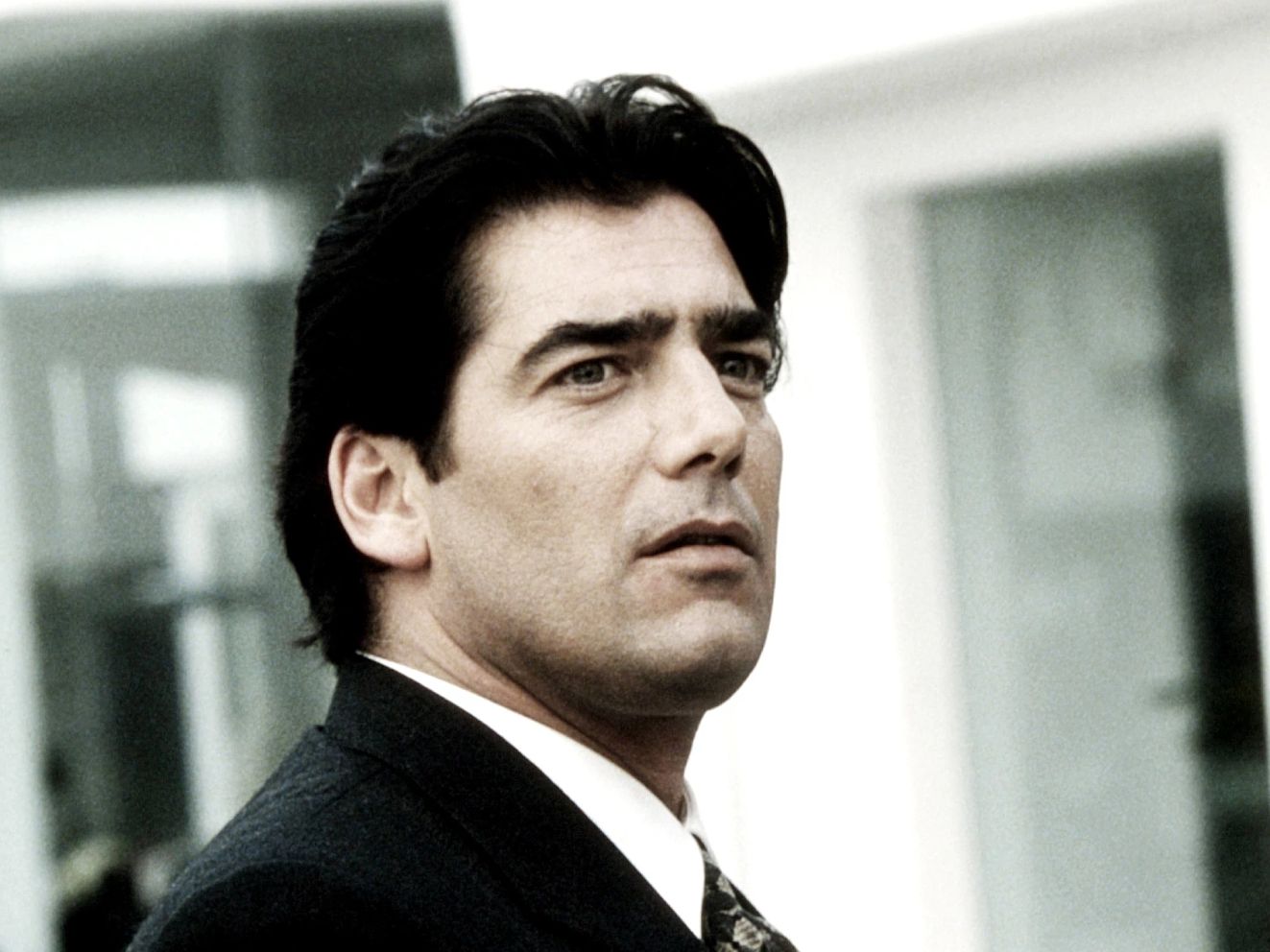 Ken Wahl in Wiseguy Ken Wahl wearing a suit in the television series Wiseguy