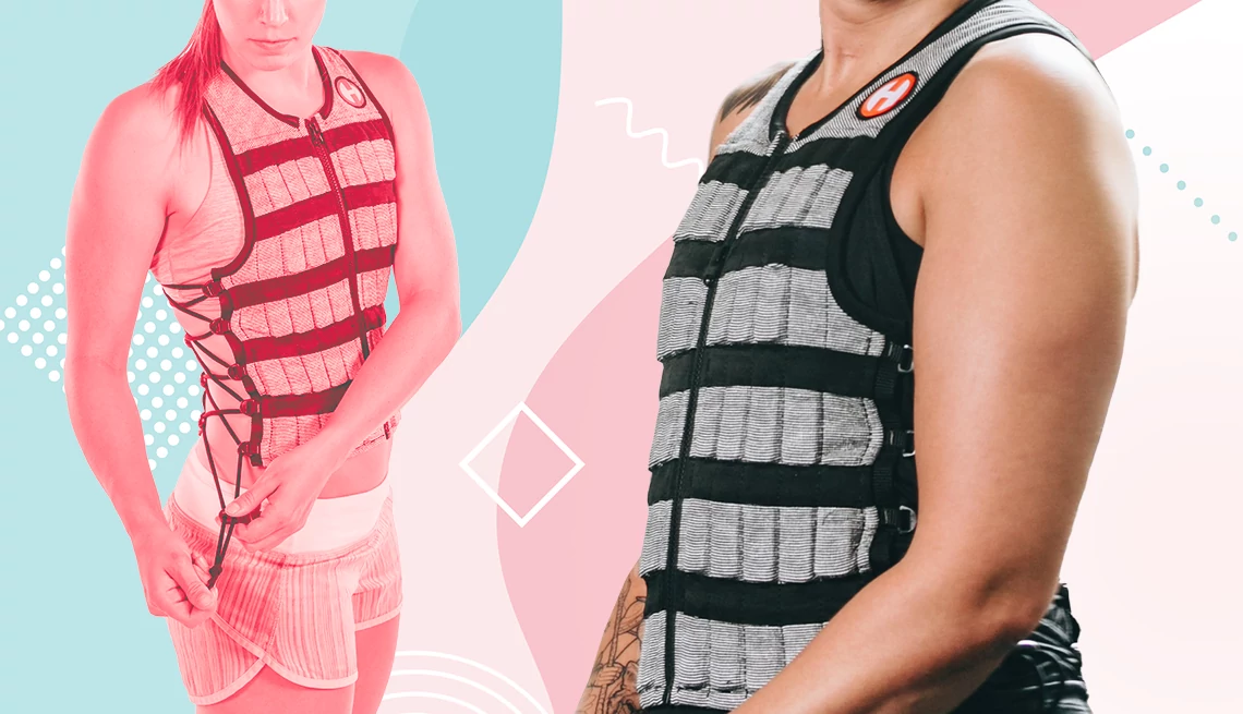 things to know about weighted vests illustration of two women wearing weighted vests