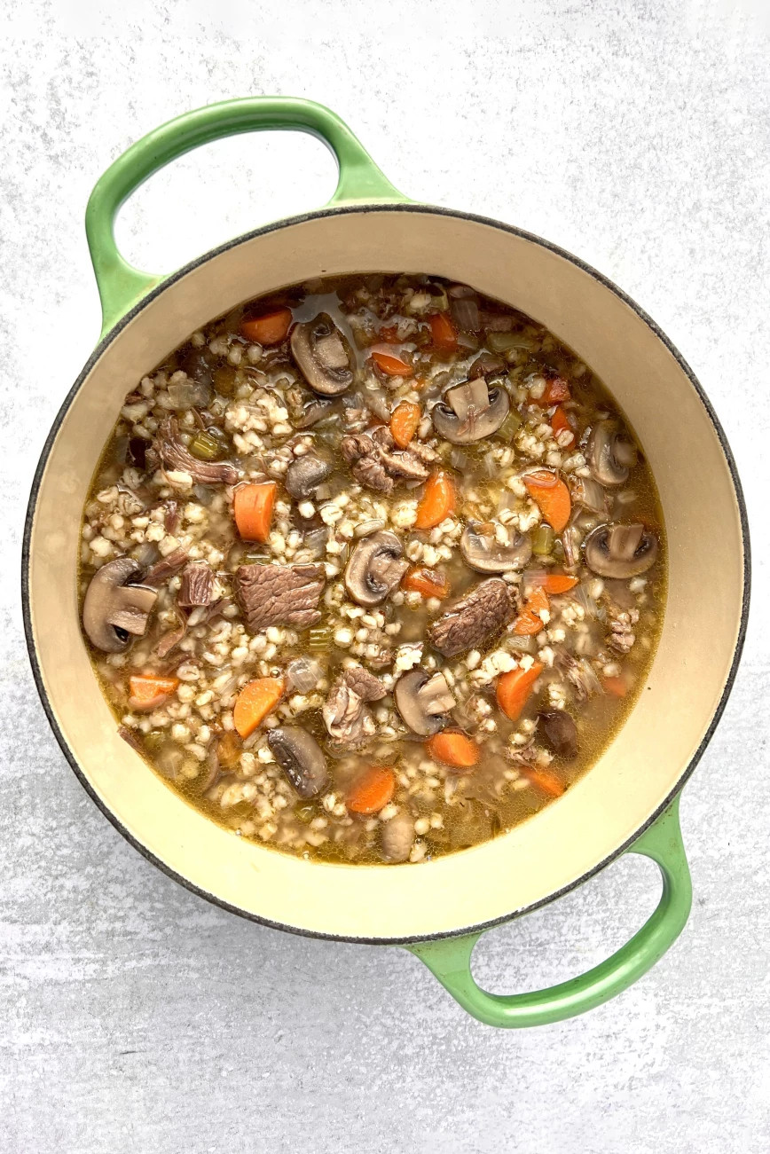 beef barley soup