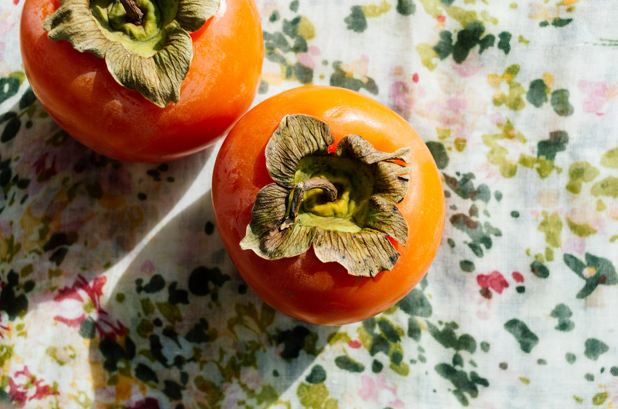 persimmons