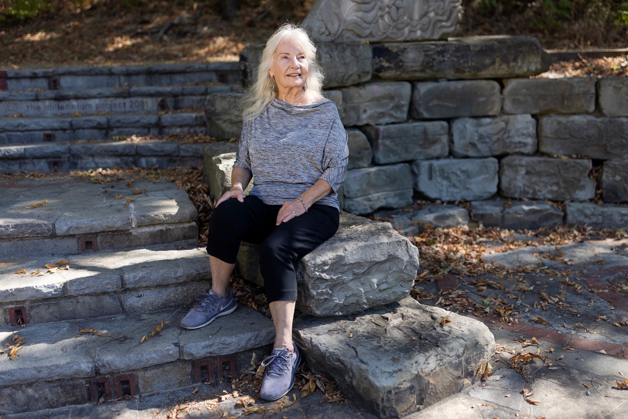 Biggest retirement mistakes a woman sitting in a park