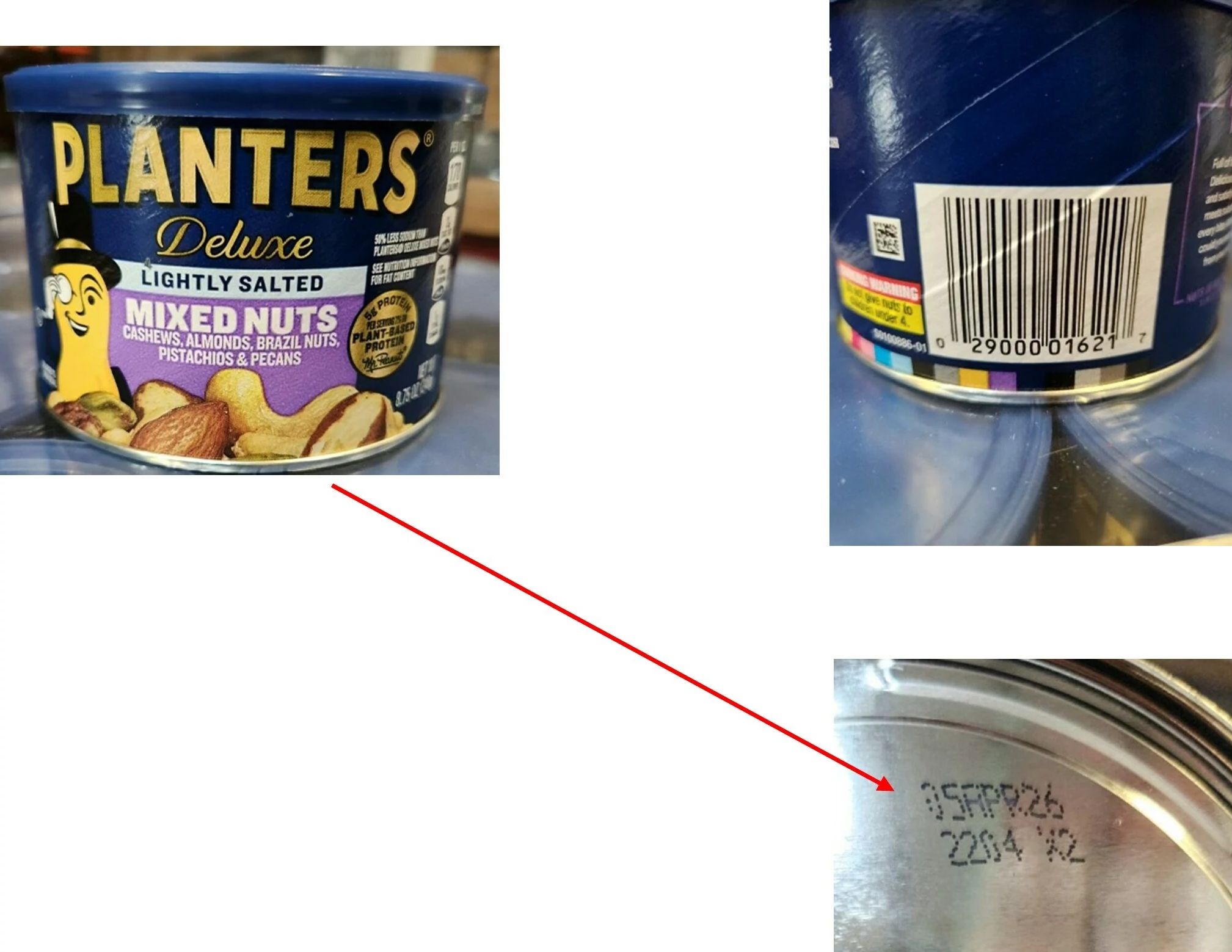 Planters Nuts Recall planters deluxe lightly salted mixed nuts