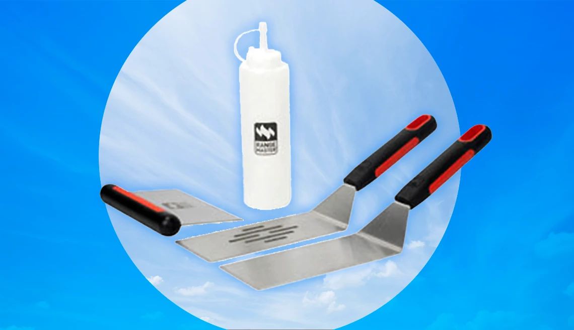 Unusual items available at aldi griddle tools