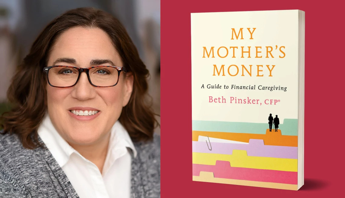 image of the author and the book