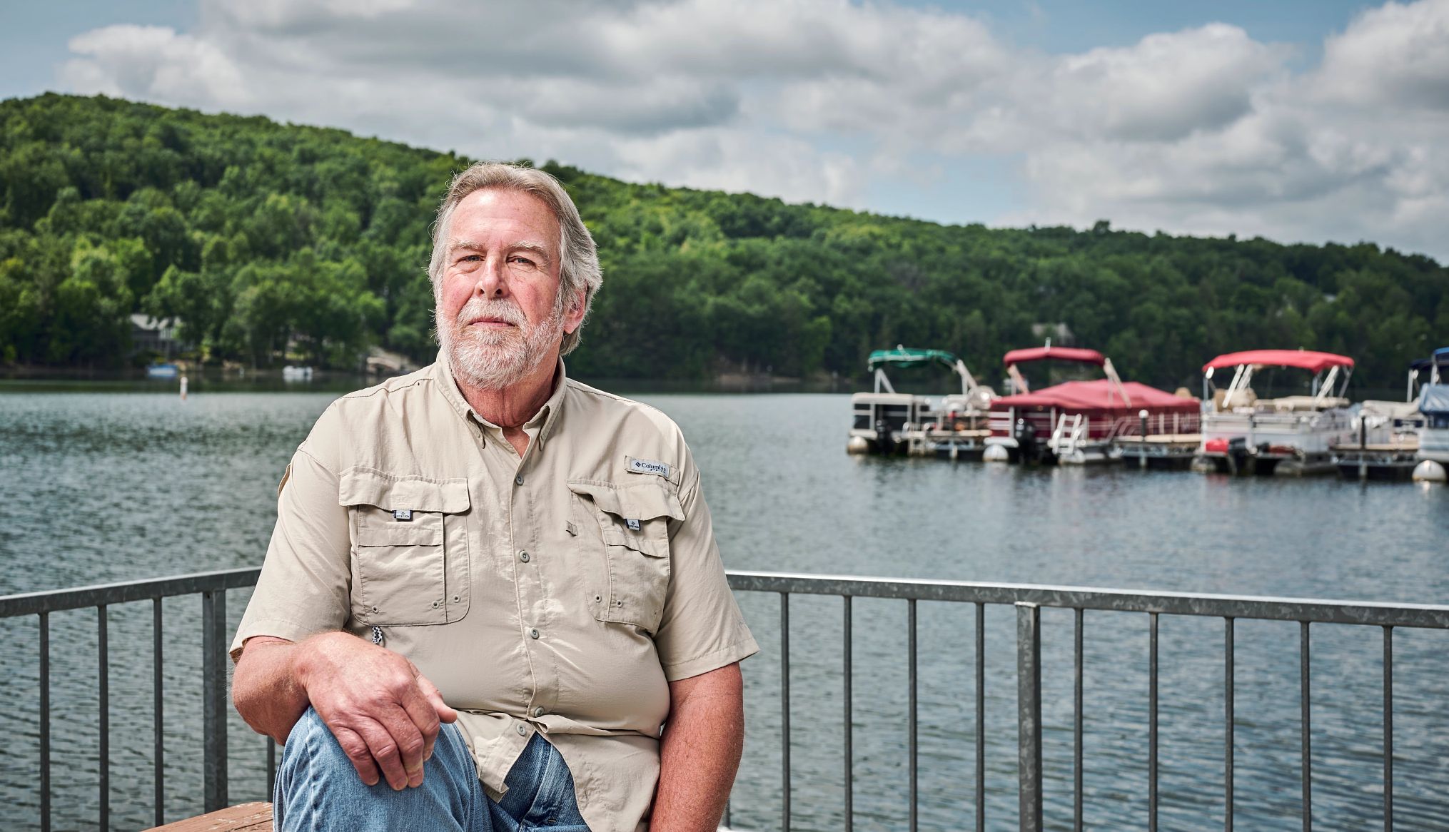 dwight merrick posing in tennessee