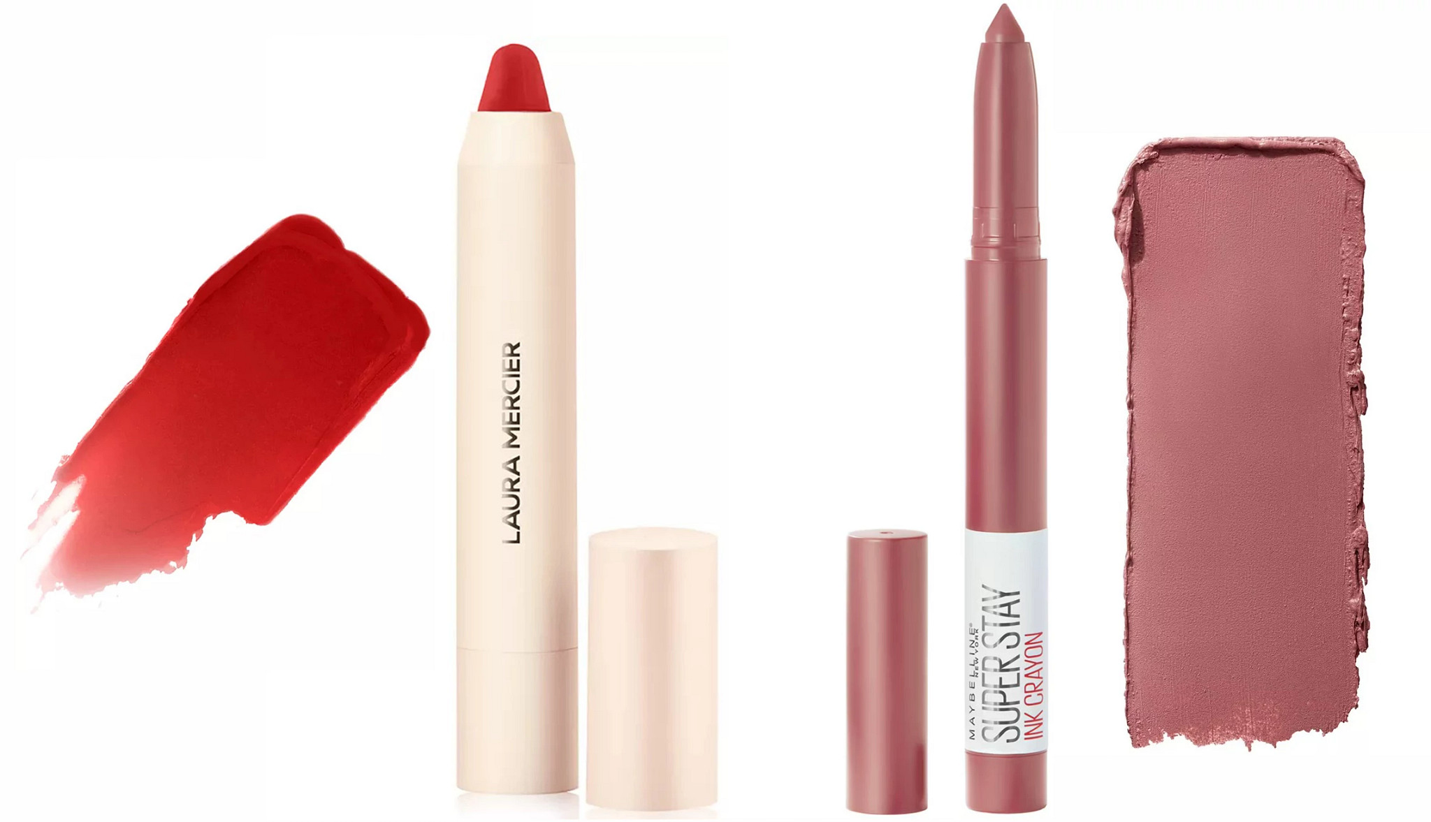 various lipsticks