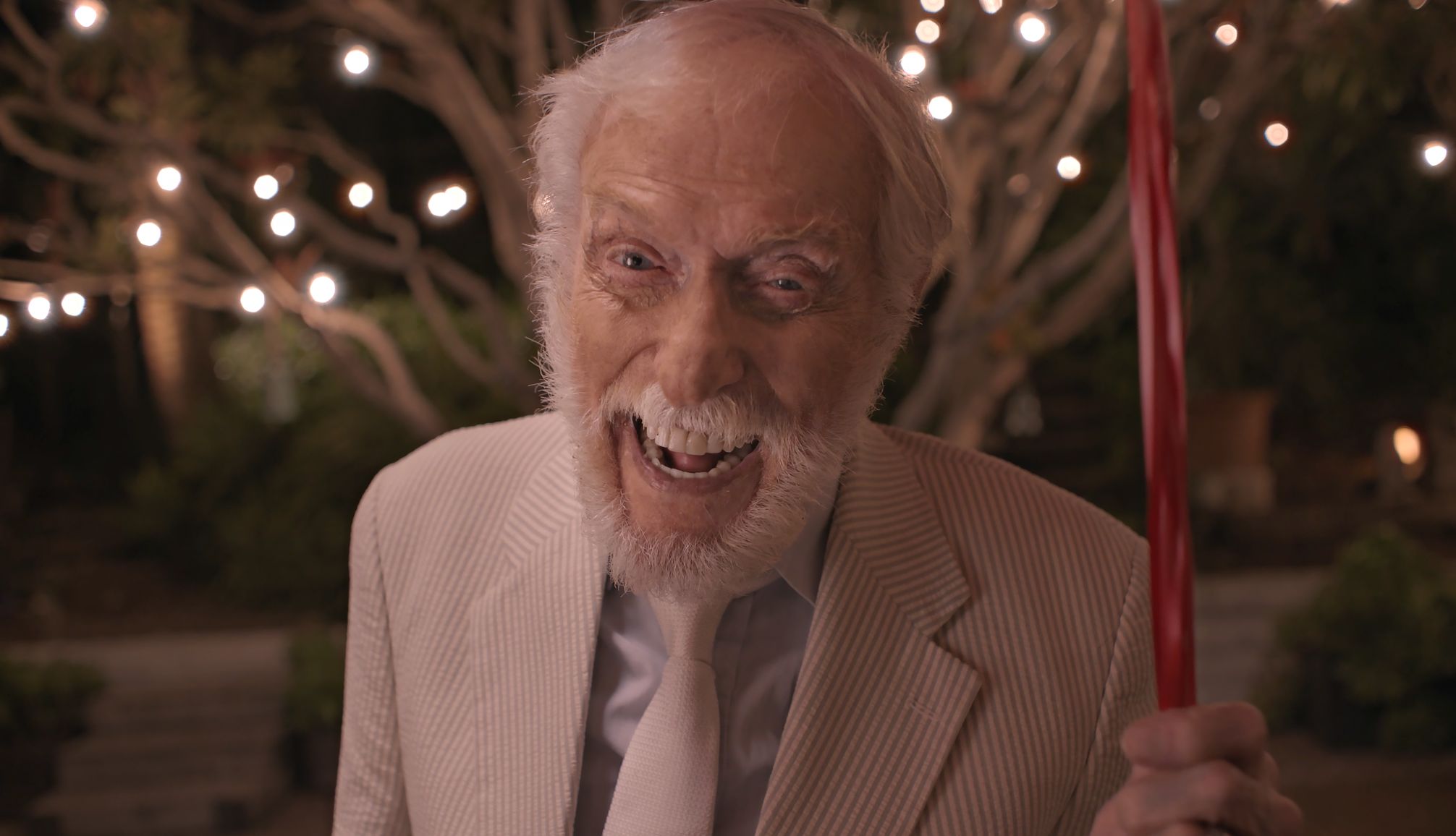 Dick Van Dyke still dancing at 99 close up of Dick Van Dyke smiling