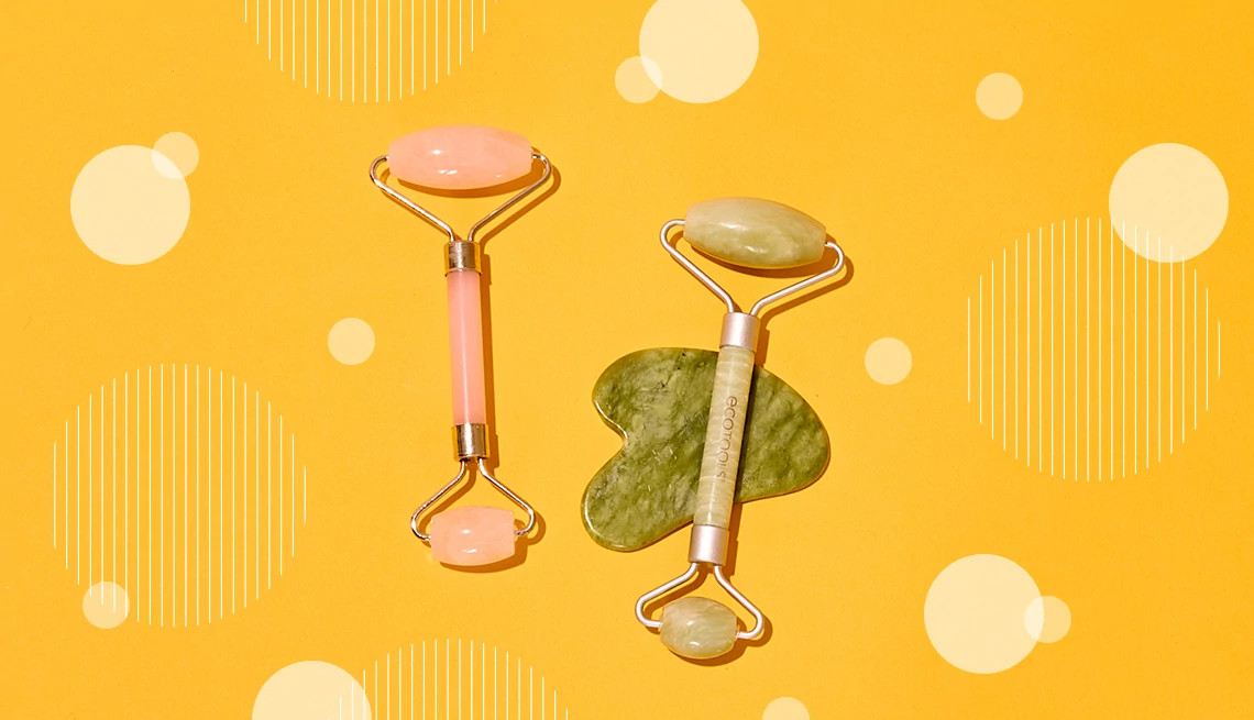 quartz and jade rollers