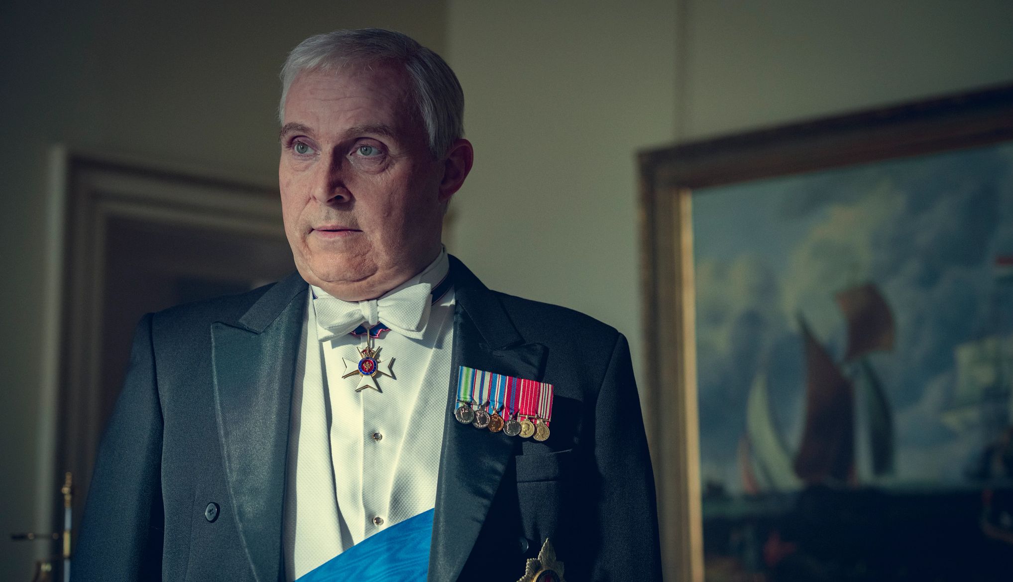 Sewall portraying Prince Andrew Sewall portraying Prince Andrew