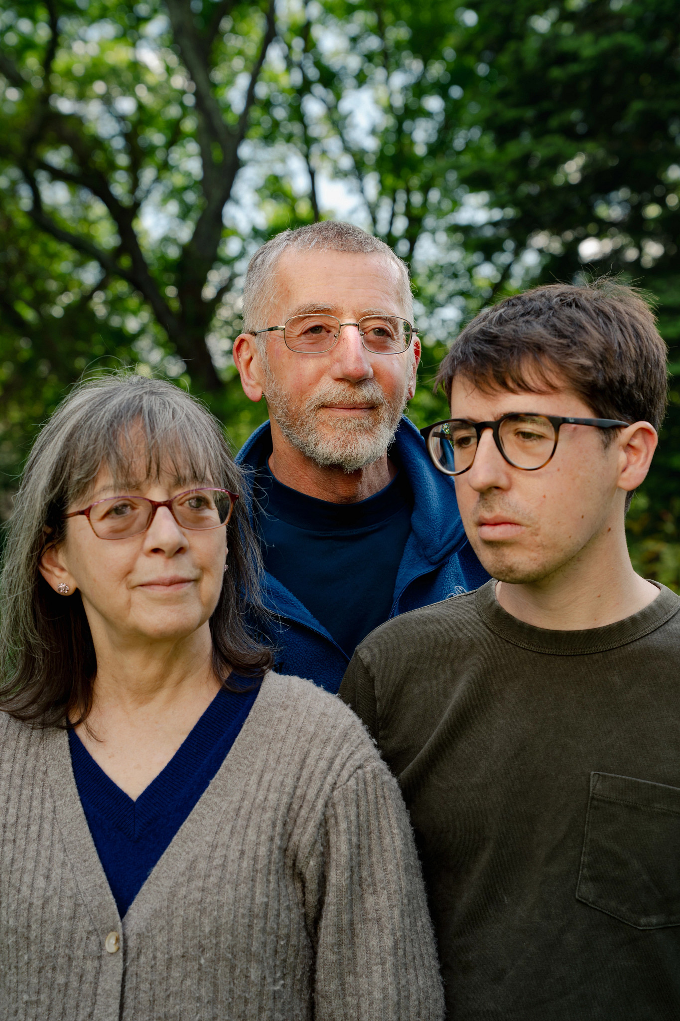 a family standing together