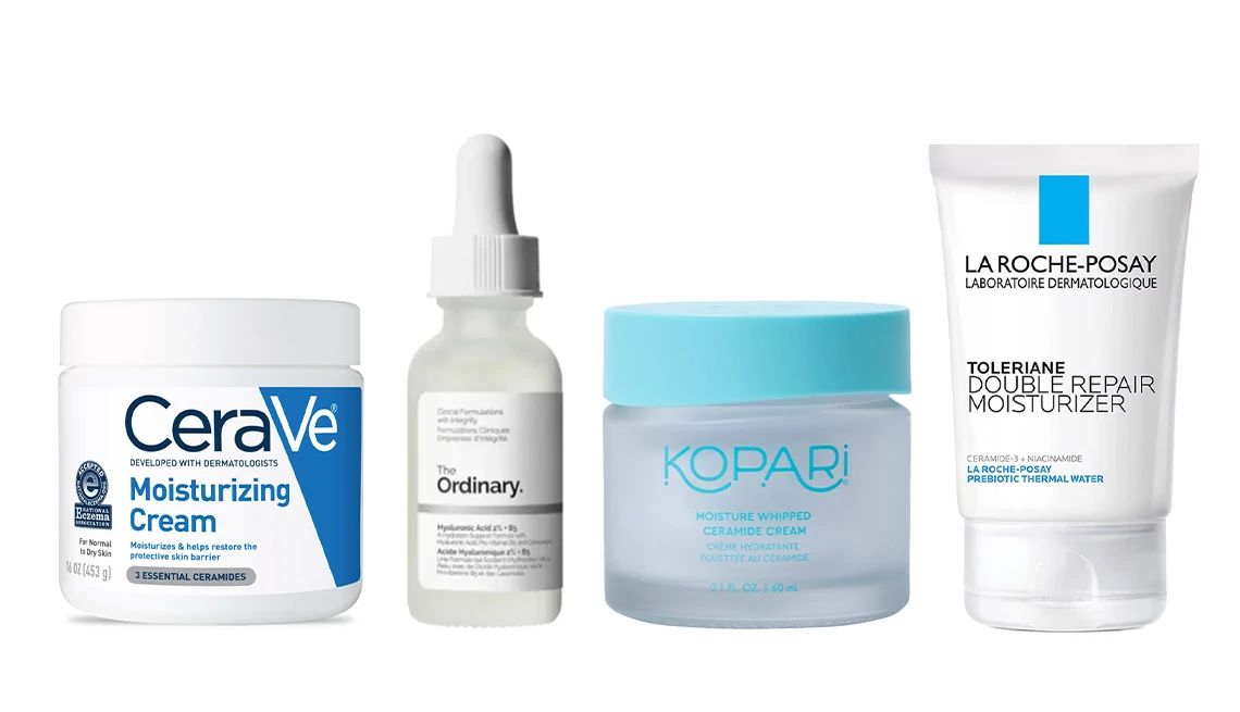 Winter Skin Updates different cosmetic products