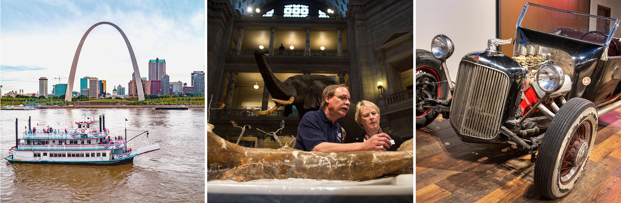 Museum at Gateway Arch National Park, the Museum of the Rockies and the Museum of American Speed 
