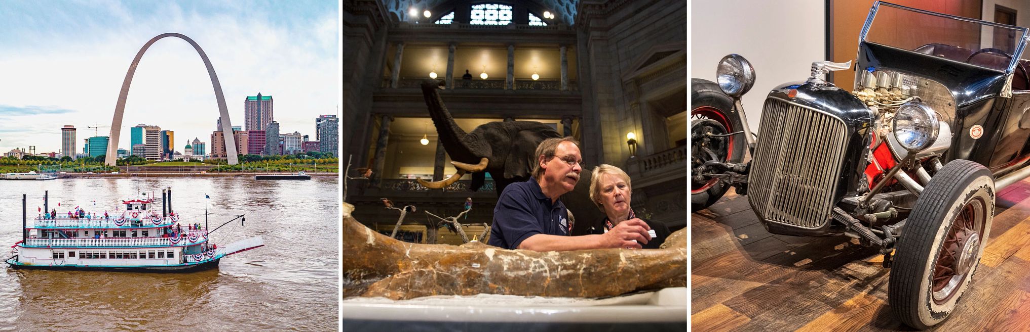 Museums in Missouri, Montana and Nebraska Museum at Gateway Arch National Park, the Museum of the Rockies and the Museum of American Speed