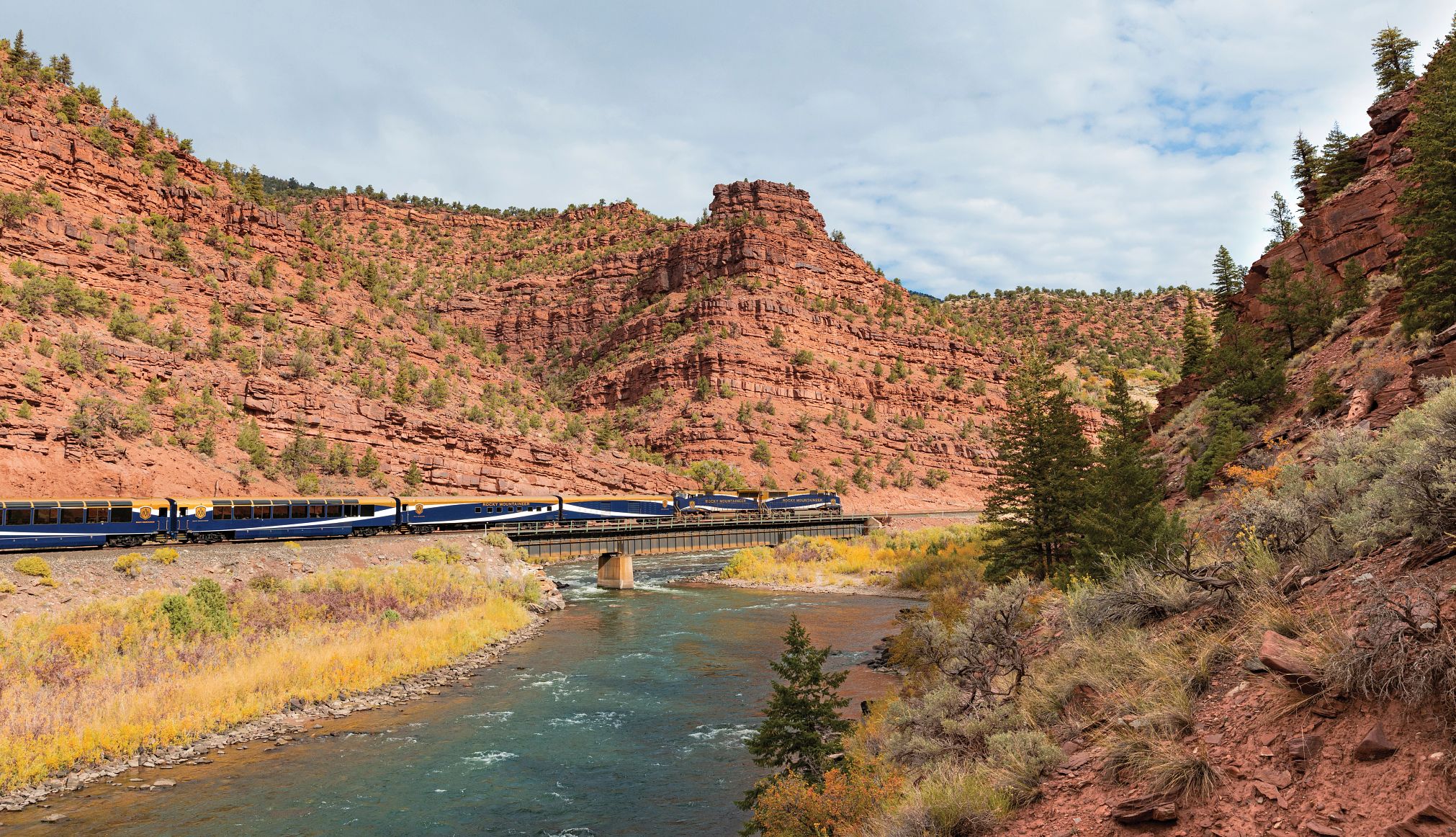 Arches and Canyonlands national parks are accessible via the Rockies to the Red Rocks train Rocky Mountaineer’s Rockies to the Red Rocks train