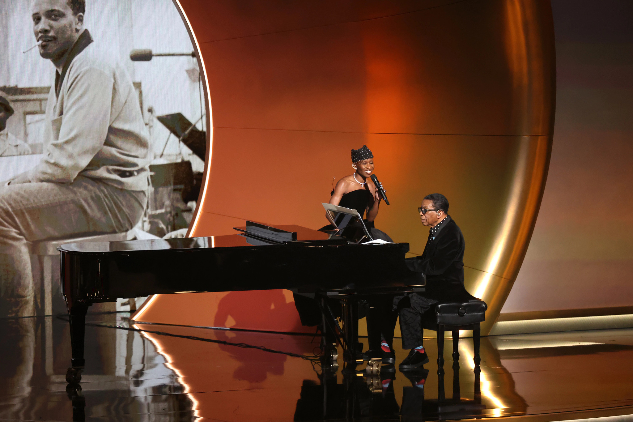 Herbie Hancock and Cynthia Erivo