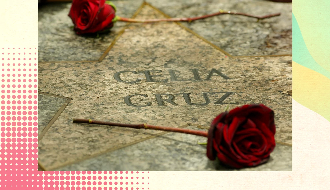 La estrella de Celia Cruz