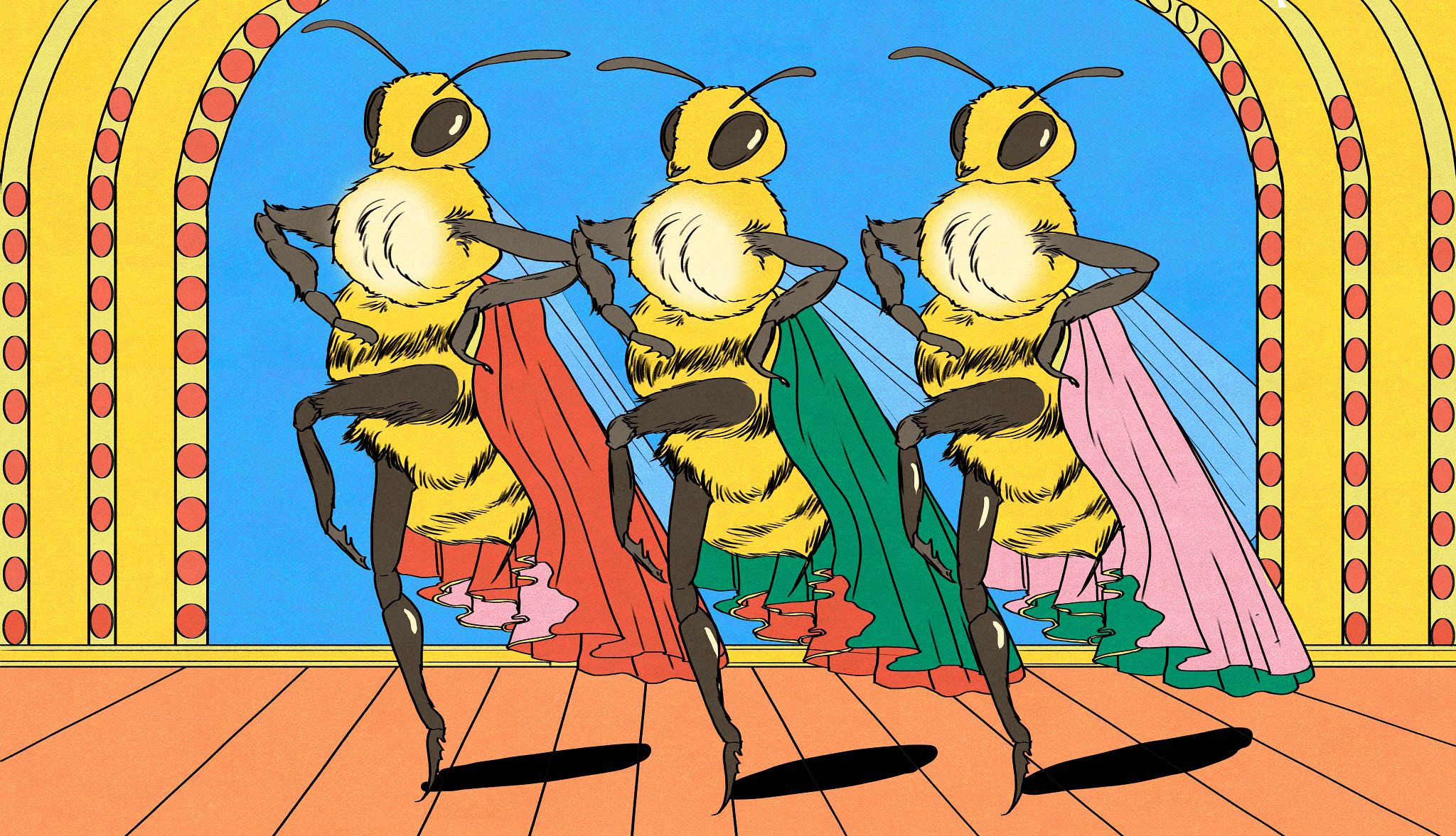 sayings about animals bees dancing