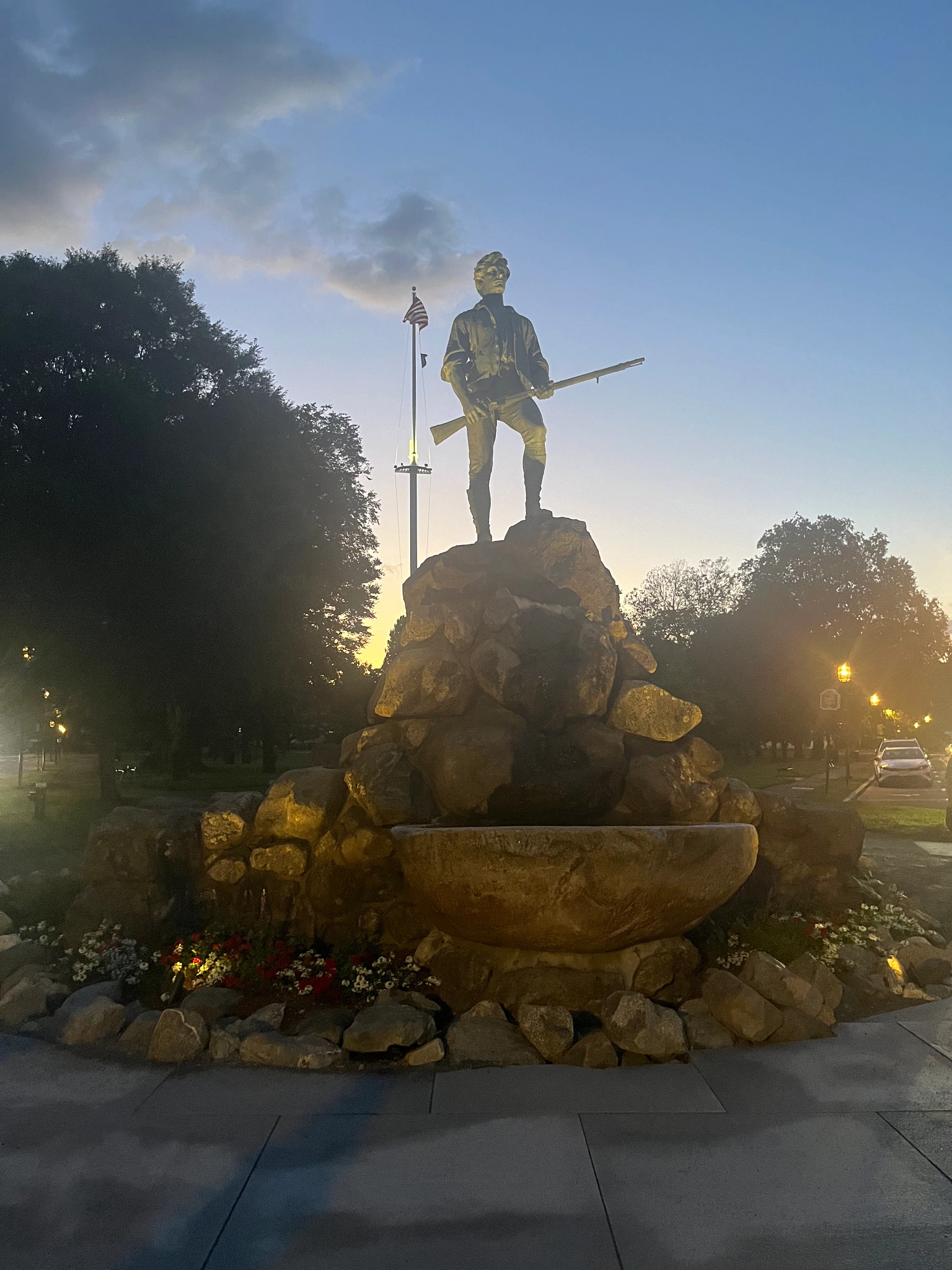 Lexington Minuteman statue